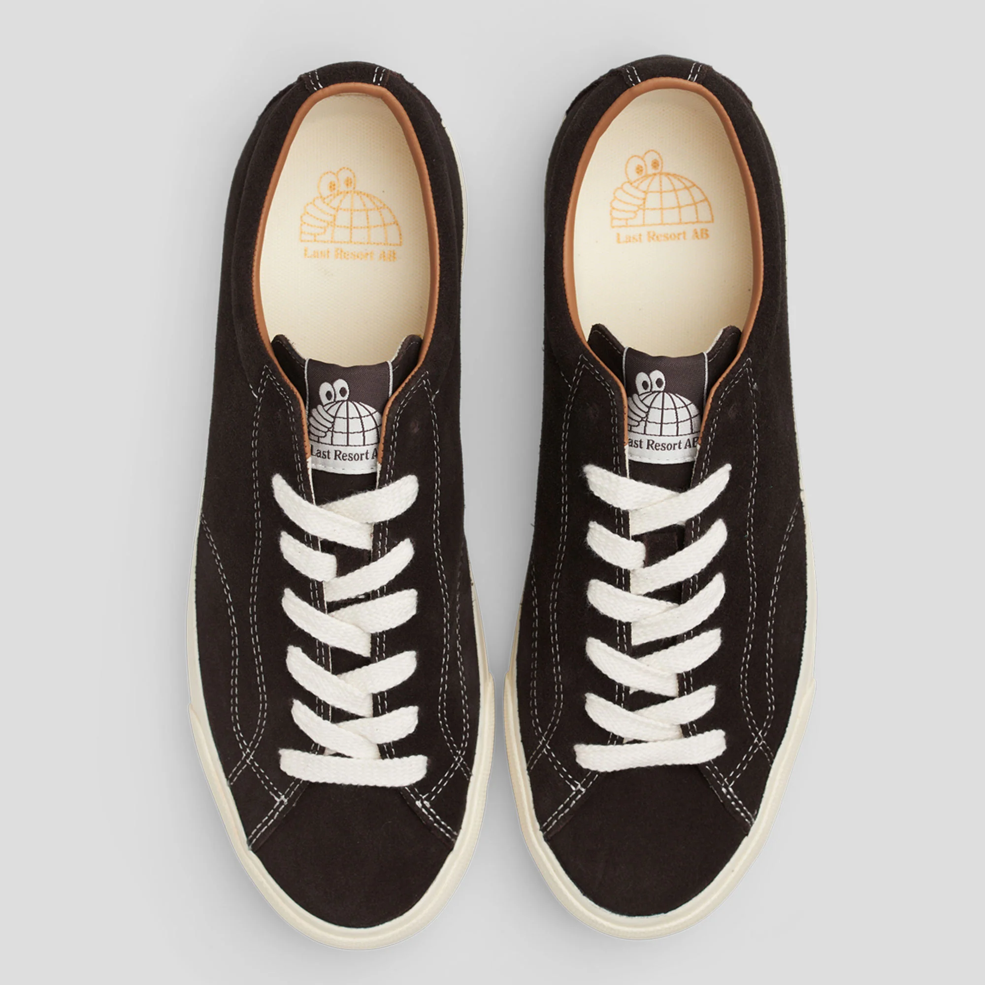 Last Resort AB VM003 Suede - Coffee Bean / White - Image 2