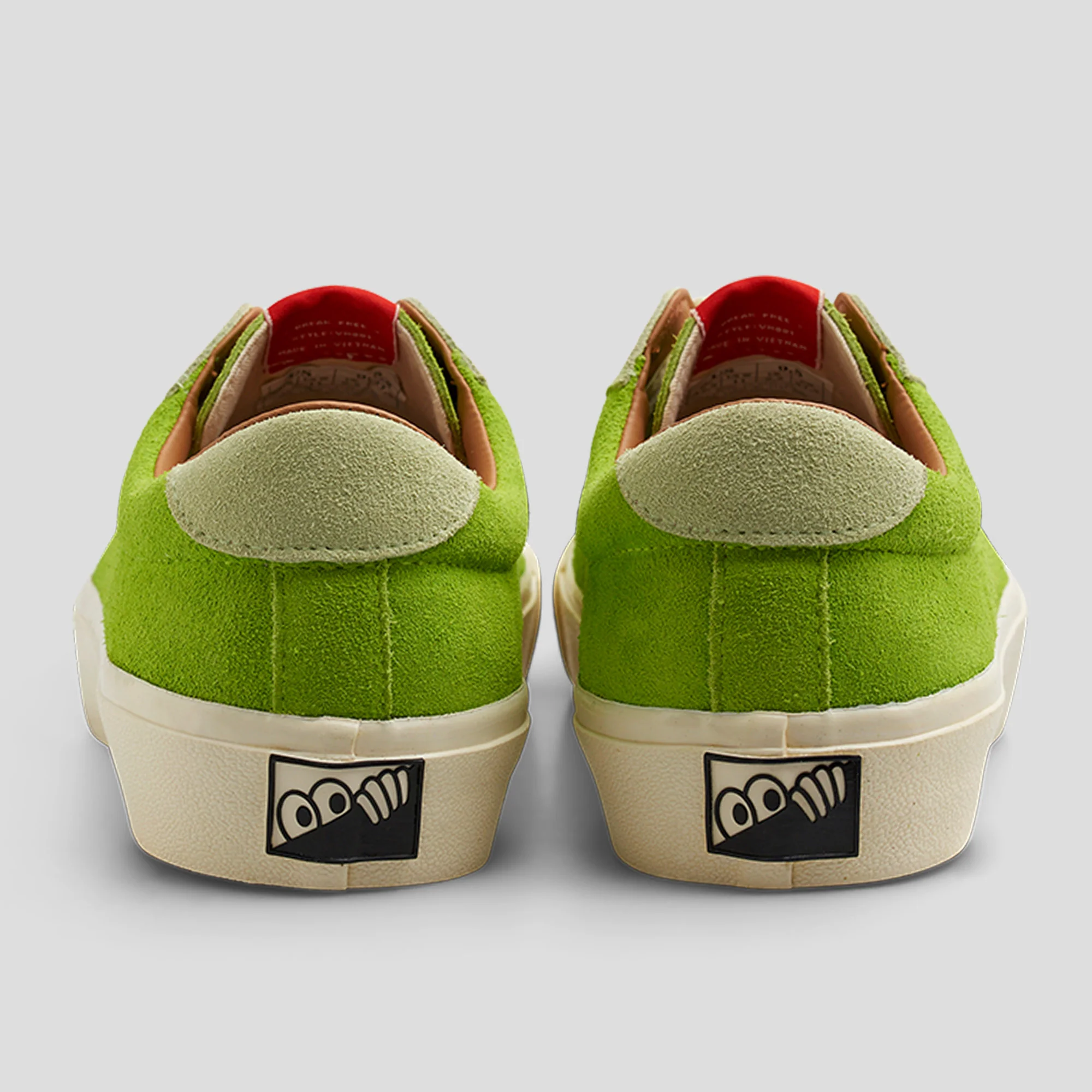 LAST RESORT AB "VM004 MILIC SUEDE LO" SHOE DUO GREEN/WHITE - Image 4