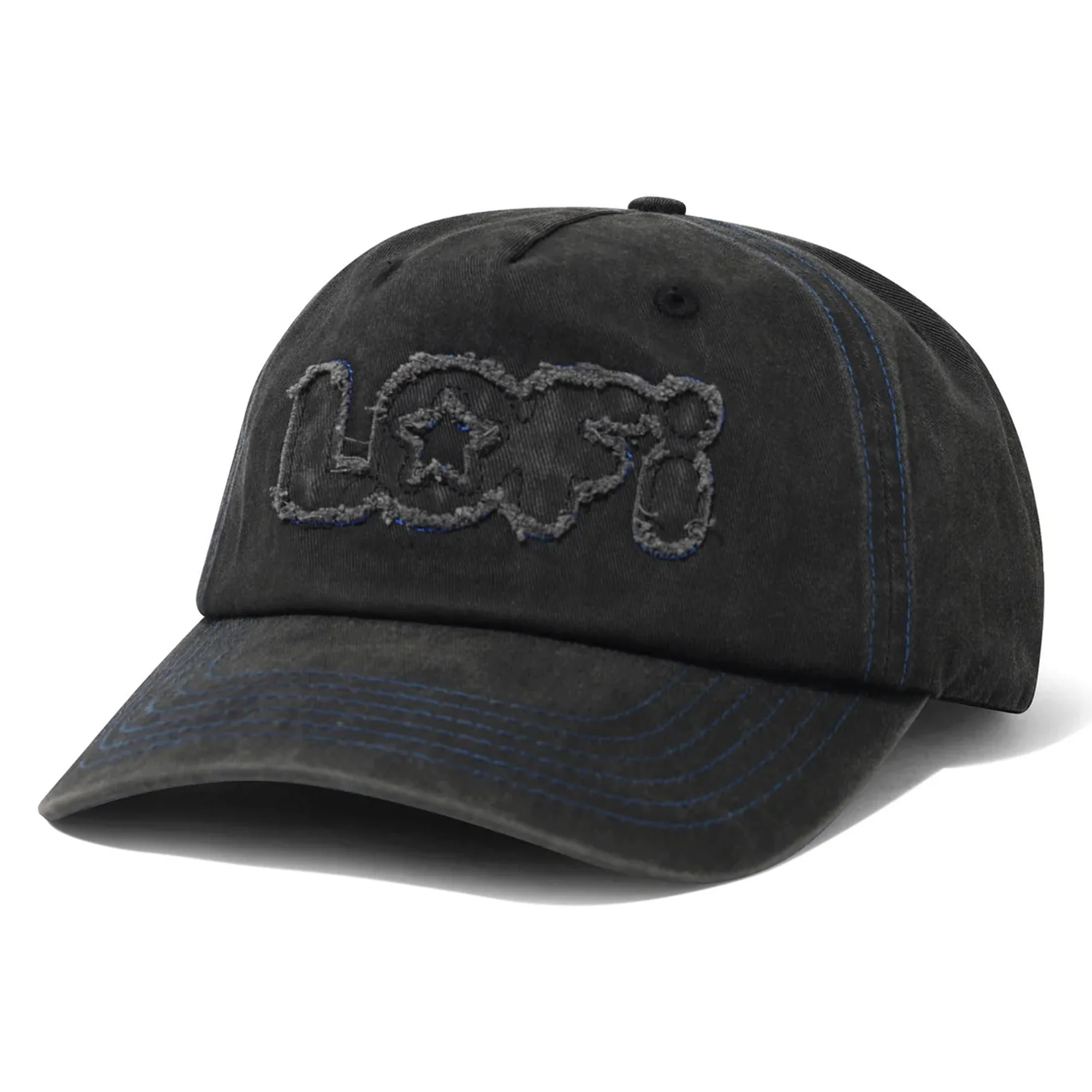 Lo-Fi Ideas 5 Panel Cap - Washed Black