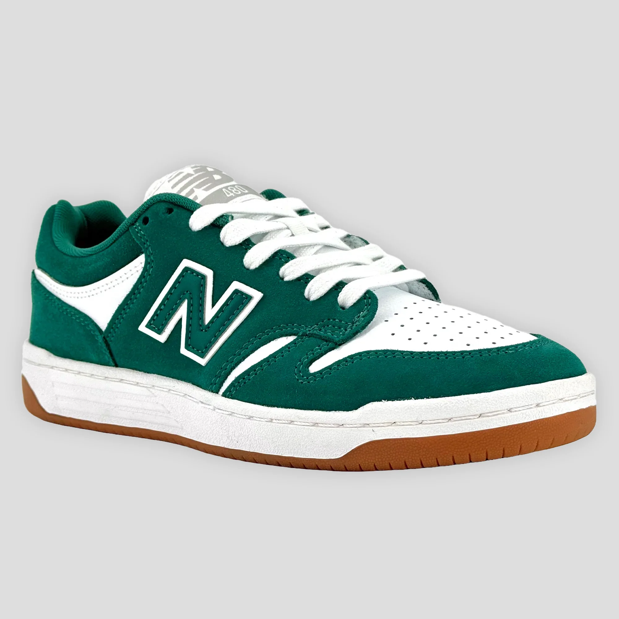 New Balance Numeric 480 - Vintage Teal / White - Image 2