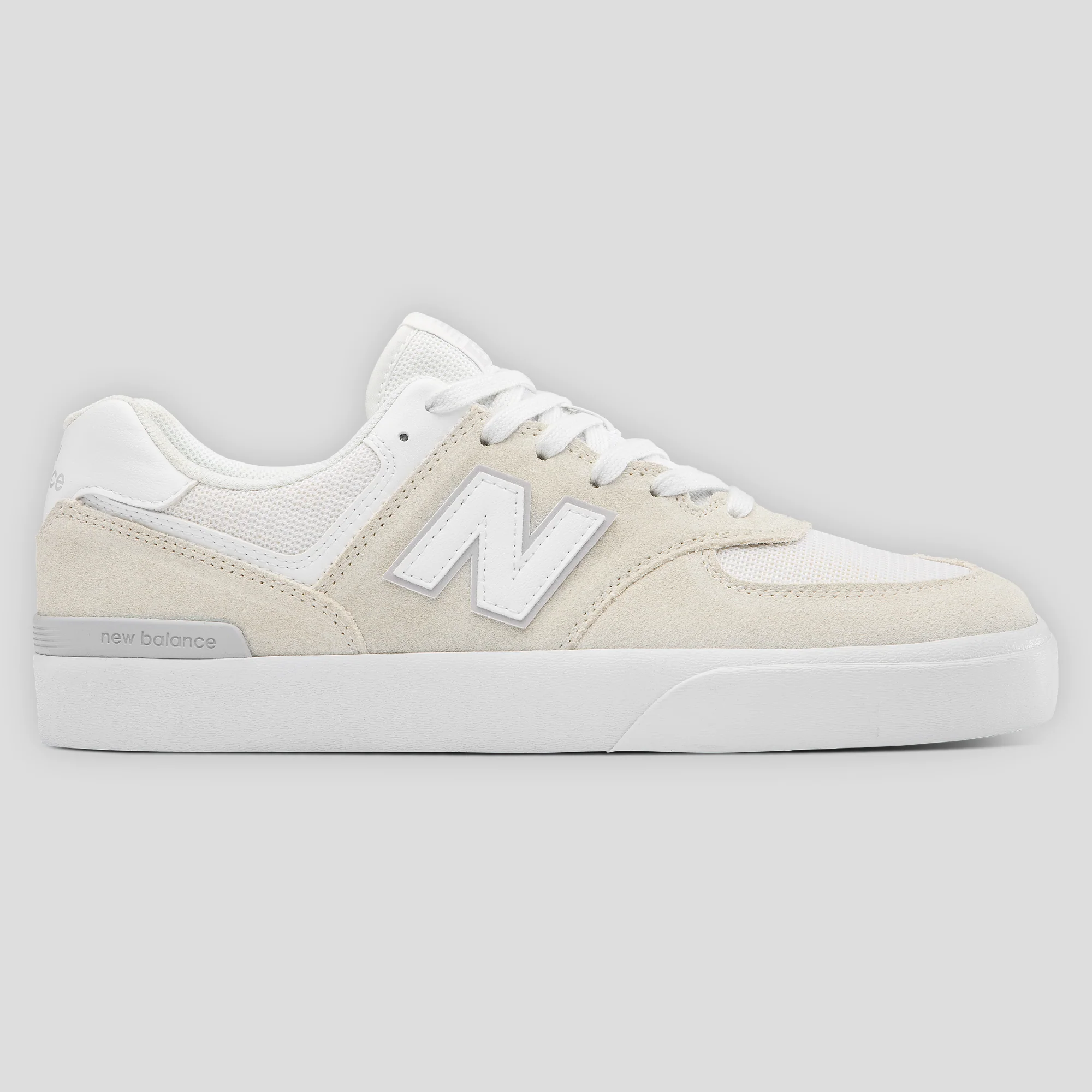 New Balance Numeric 574 Vulc - Sea Salt / White