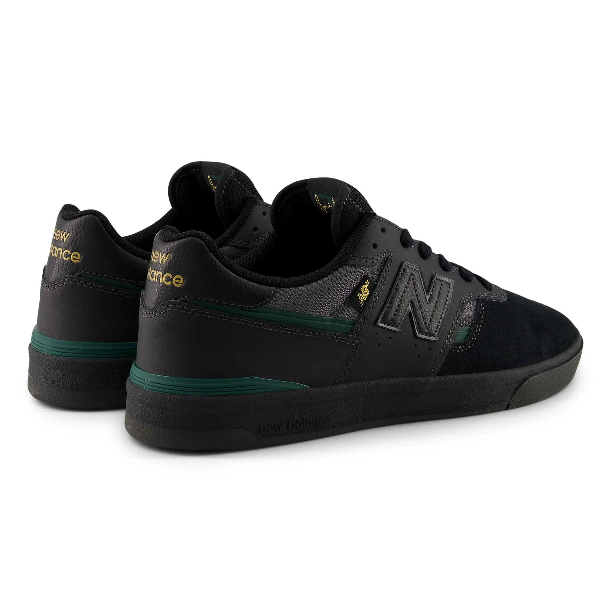 New Balance Numeric Jamie Foy 306 Cup - Black / Nightwatch Green - Image 3