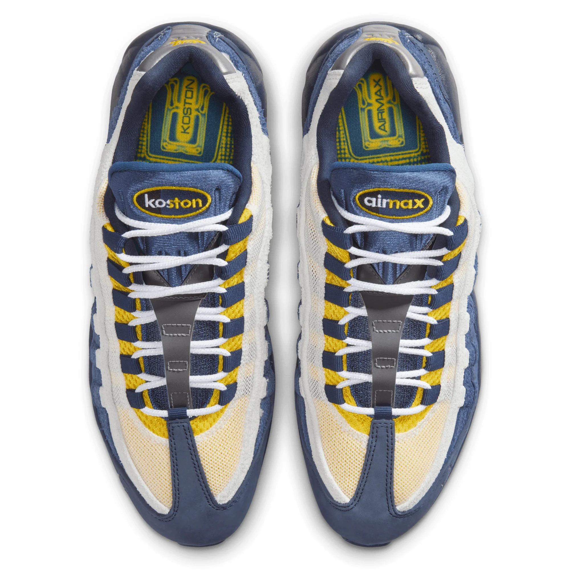 Nike SB Air Max 95 x Eric Koston - Obsidian / Speed Yellow - Image 4