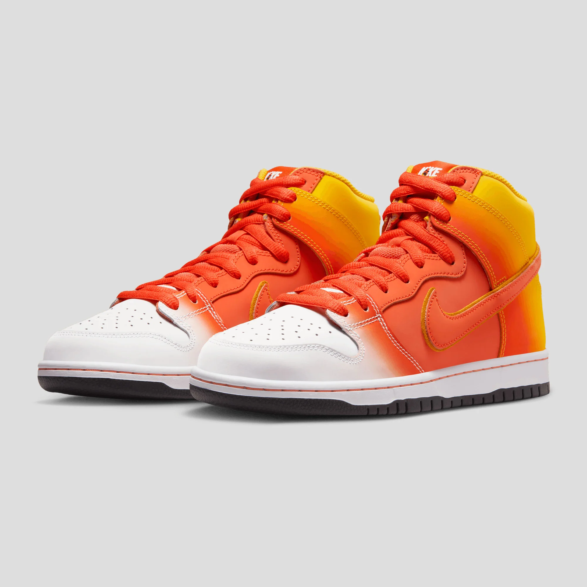 Nike SB Dunk High Pro - Amarillo / Orange - Image 3