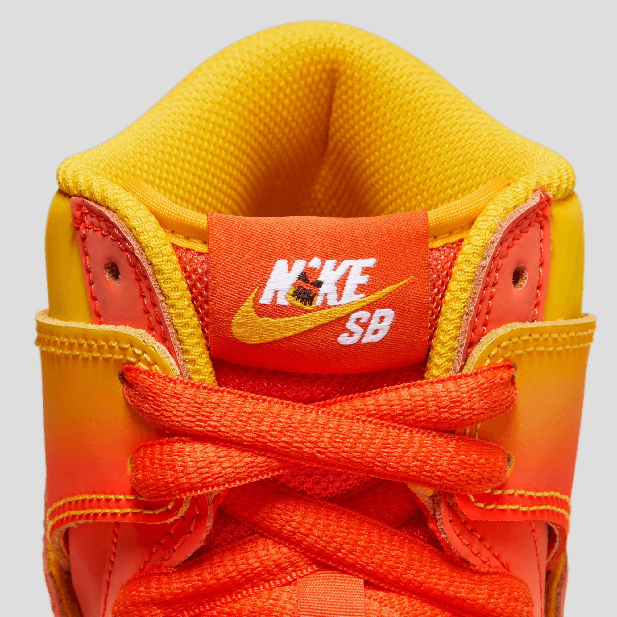 Nike SB Dunk High Pro - Amarillo / Orange - Image 7