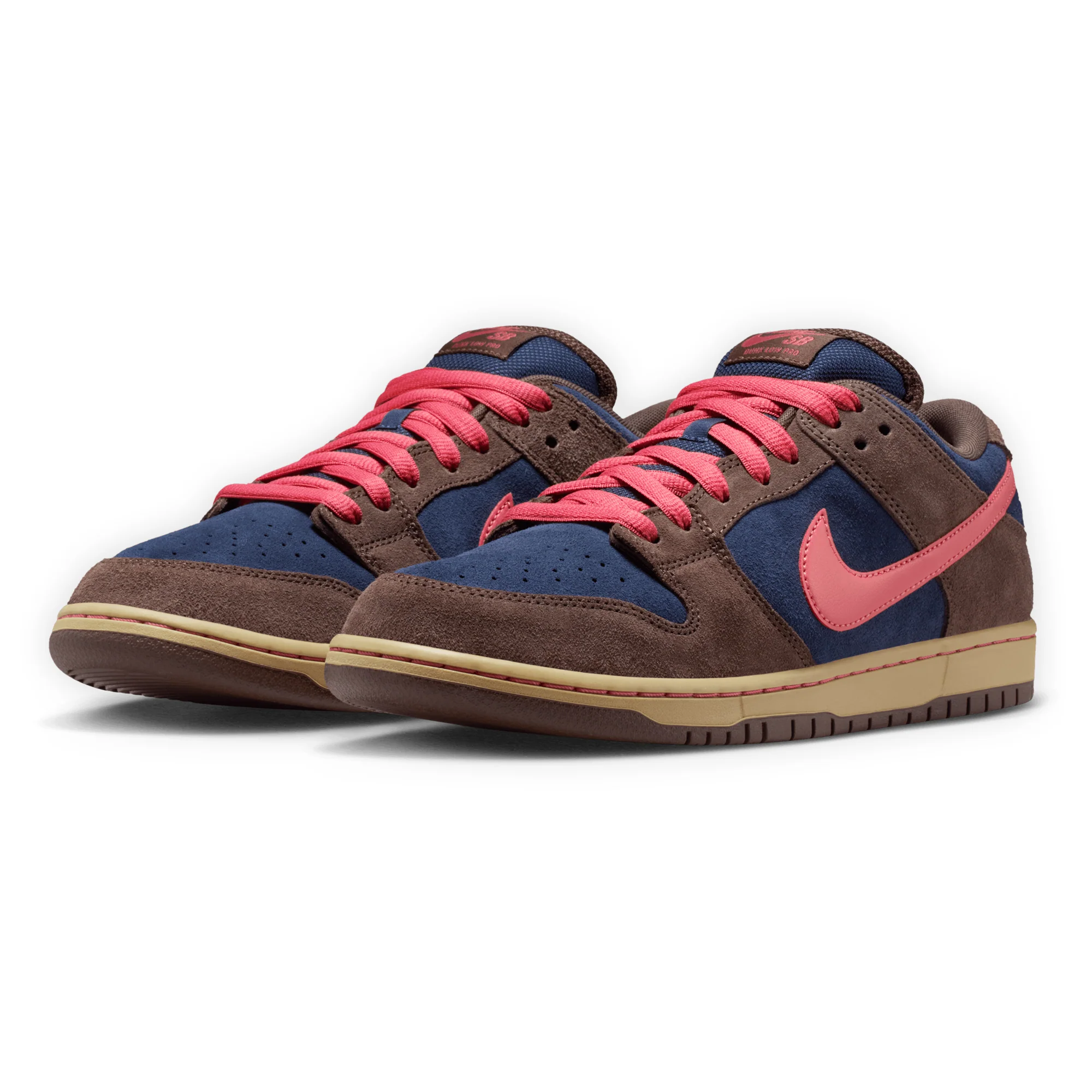 Nike SB Dunk Low Pro - Baroque Brown / Midnight Navy - Image 2