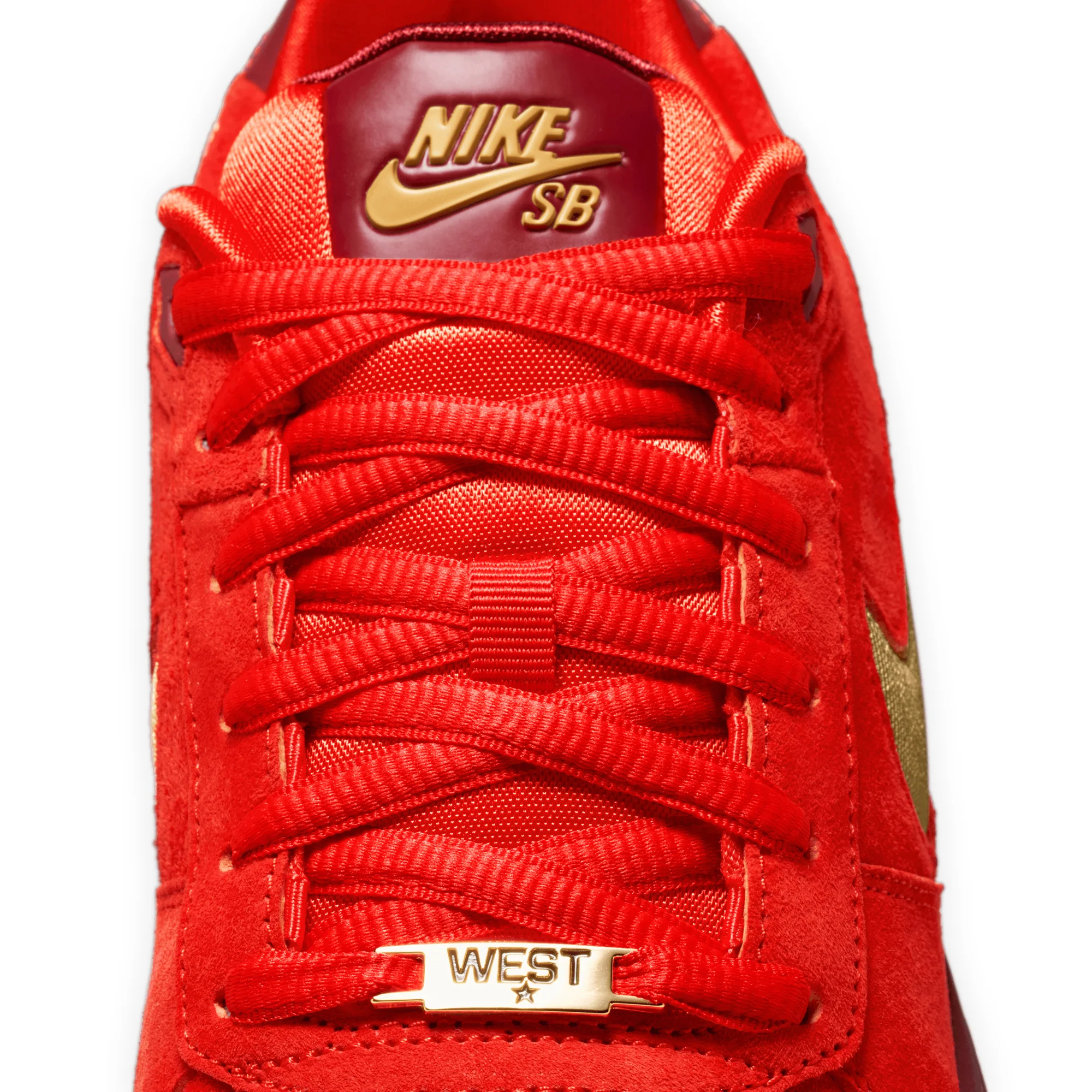 Nike SB Paul Rodriguez Air Zoom Low - Habanero Red / Team Red - Image 8