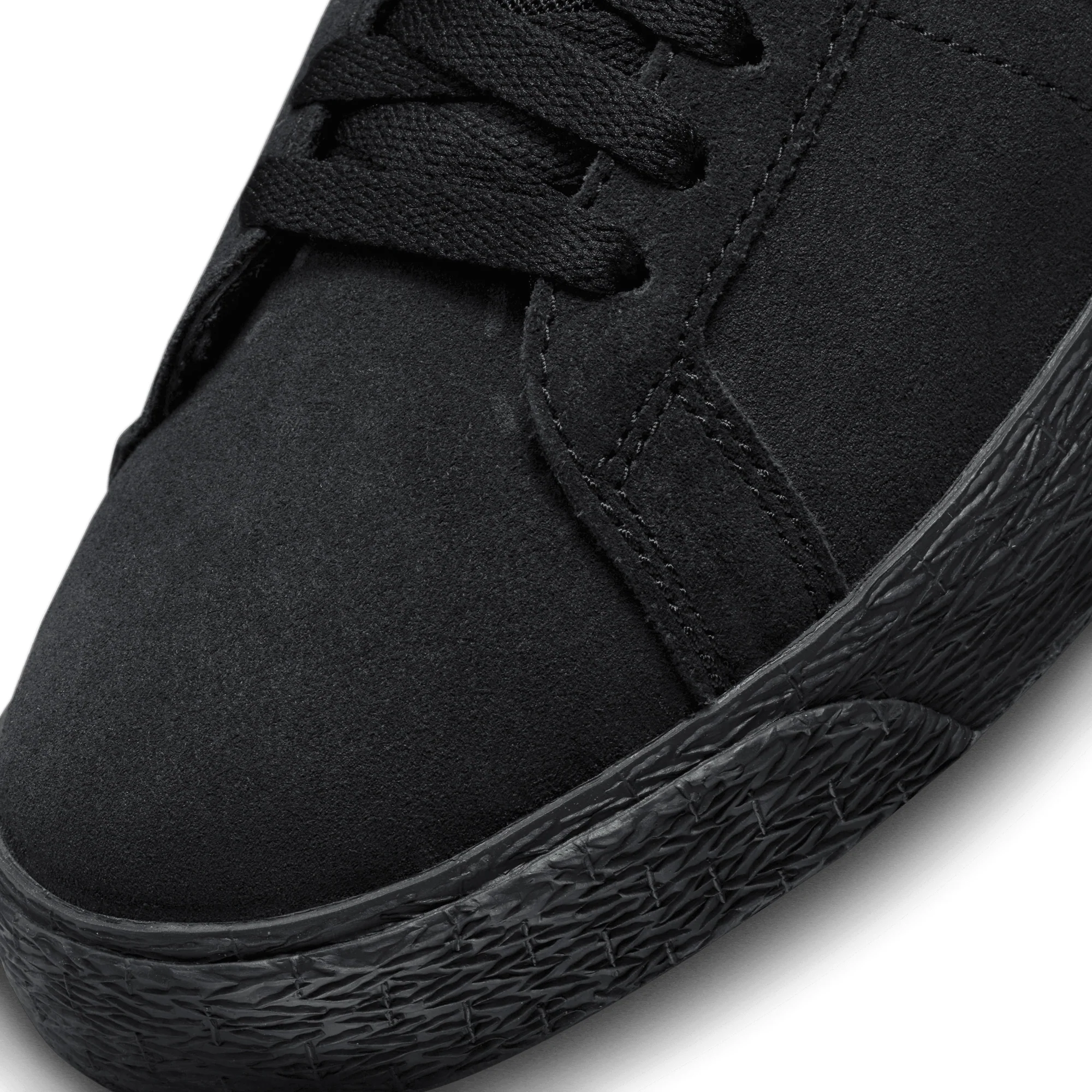 Nike SB Zoom Blazer Mid - Black / White - Image 7