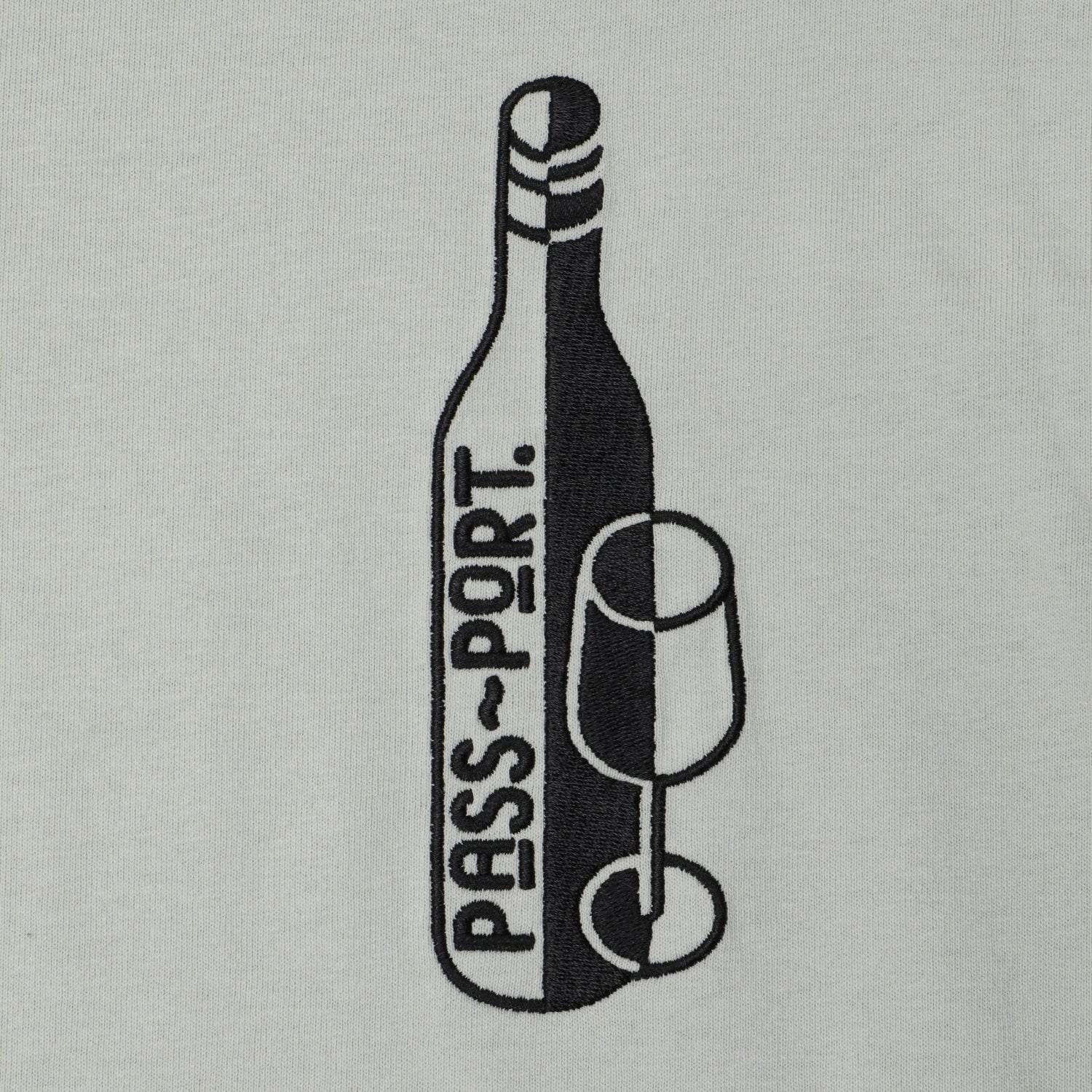 Pass~Port ABV Tee - Harbour Grey - Image 2