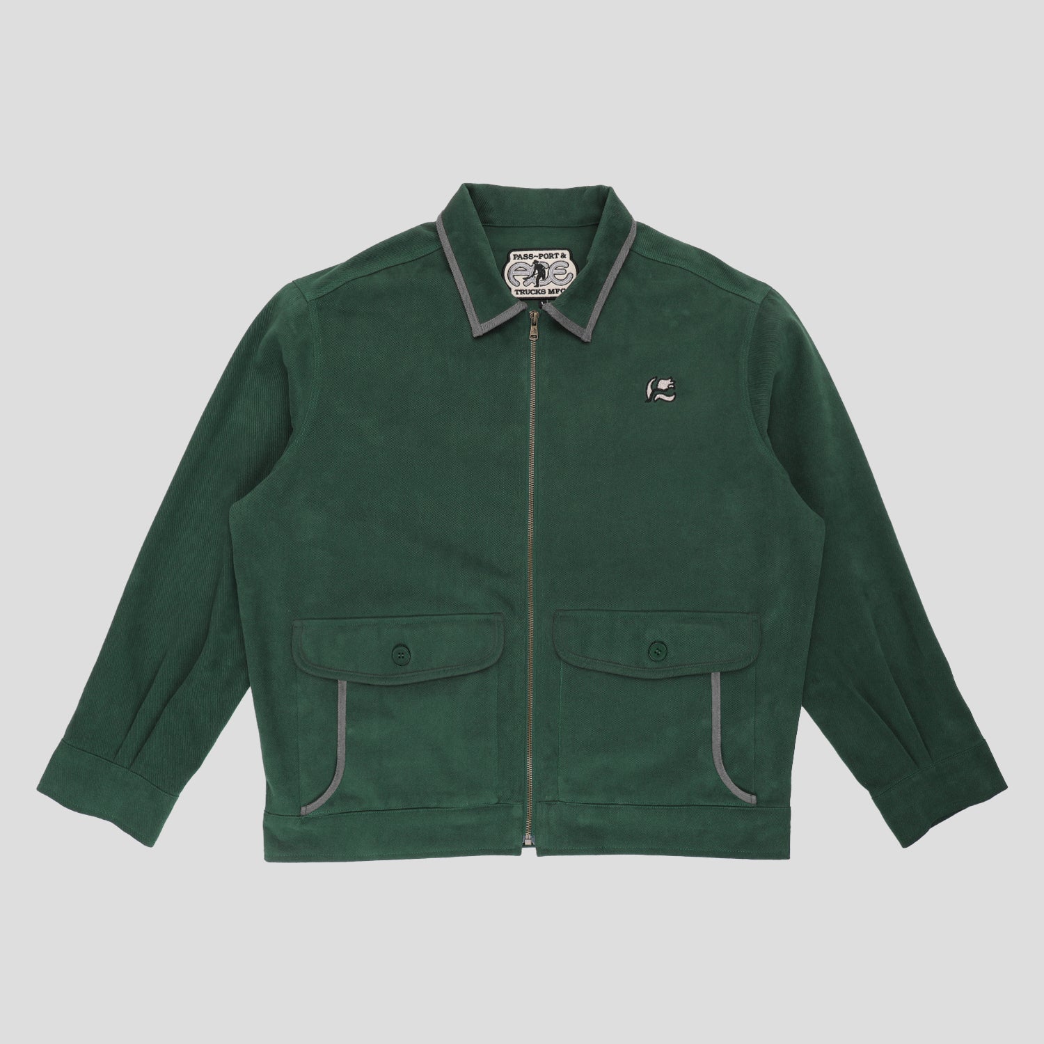 Pass~Port & Ace Trucks MFG Ace Movers Jacket - Green
