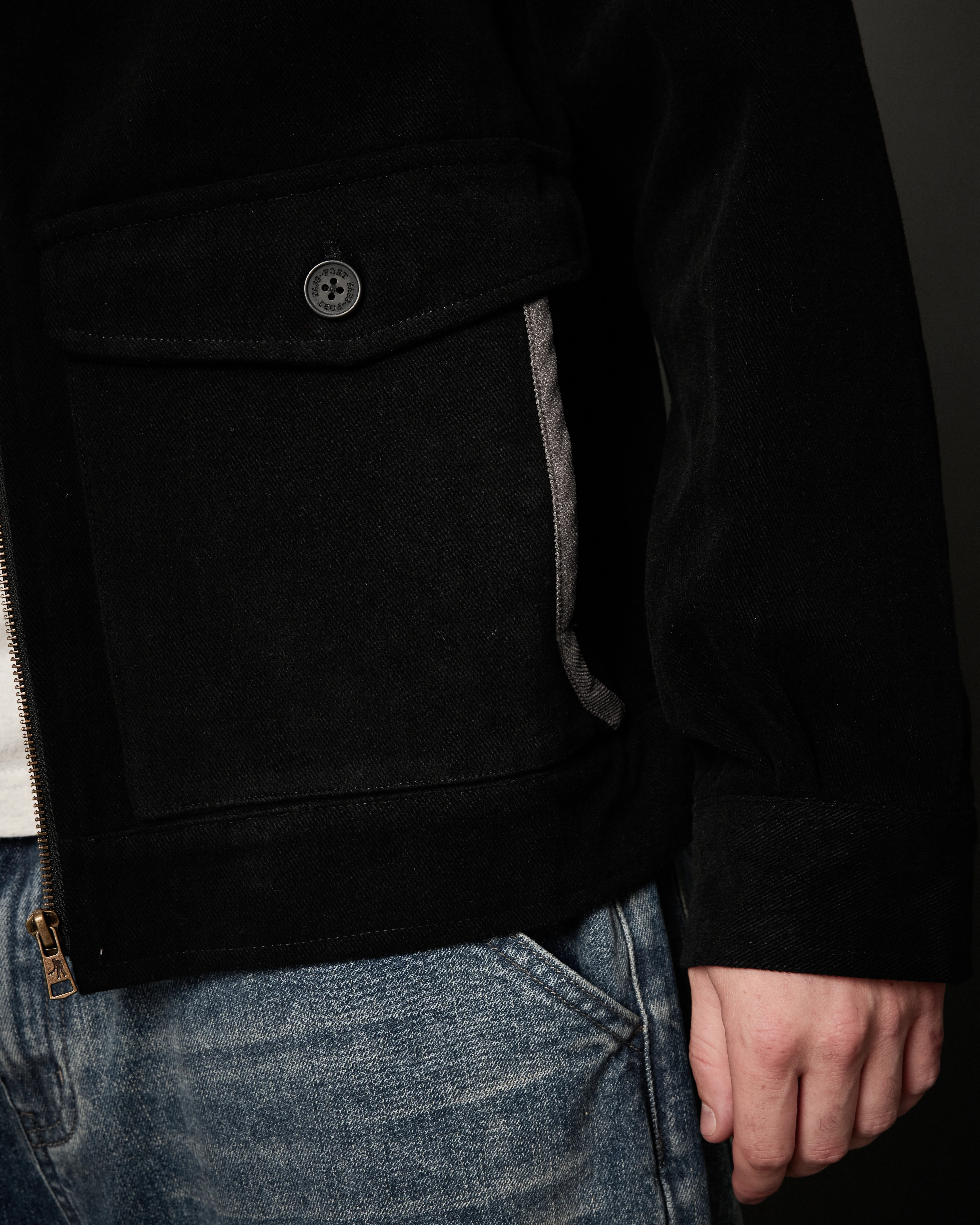 Pass~Port & Ace Trucks MFG Ace Movers Jacket - Black - Image 4