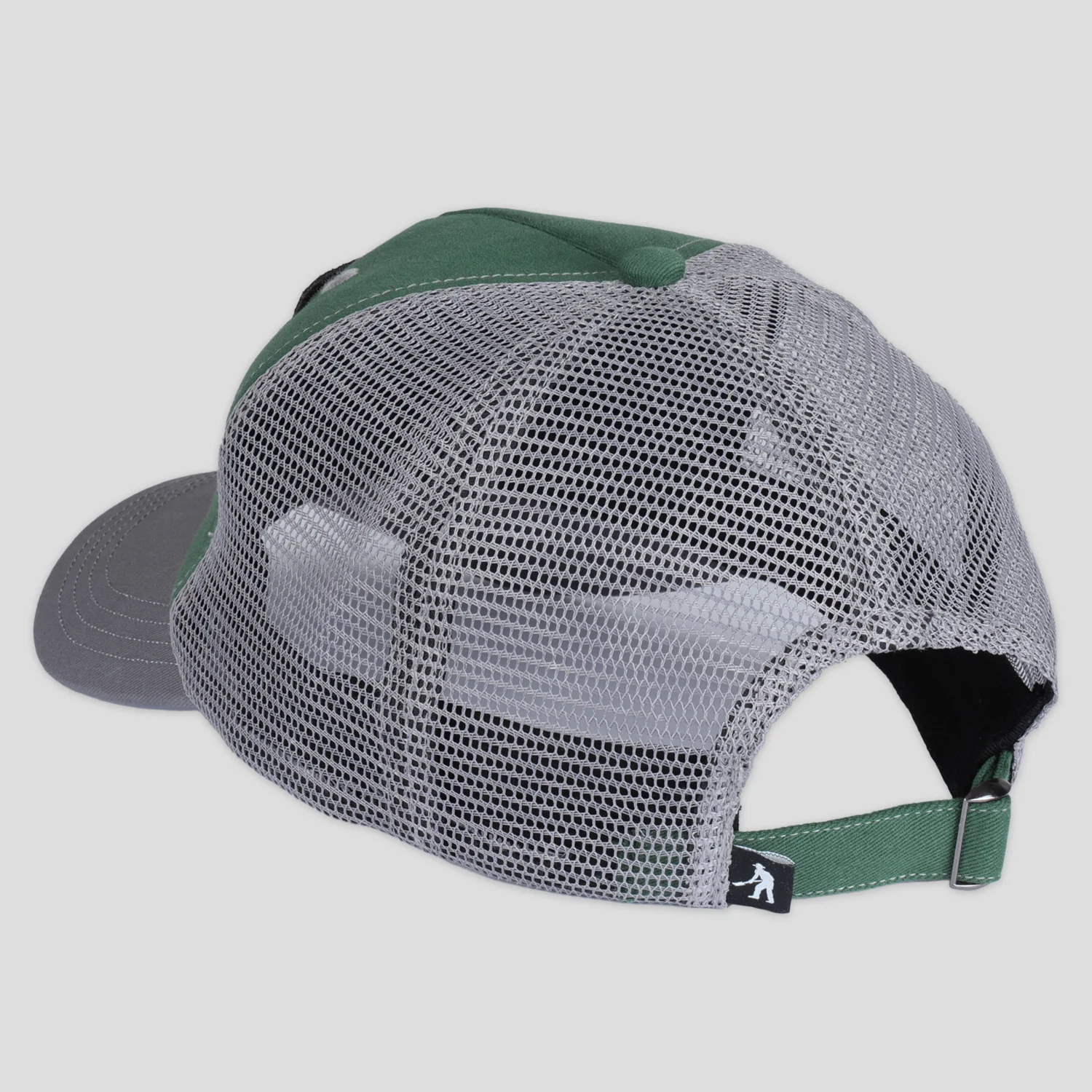 Pass~Port & Ace Trucks MFG Ace Packers Trucker Cap - Green / Steel - Image 8
