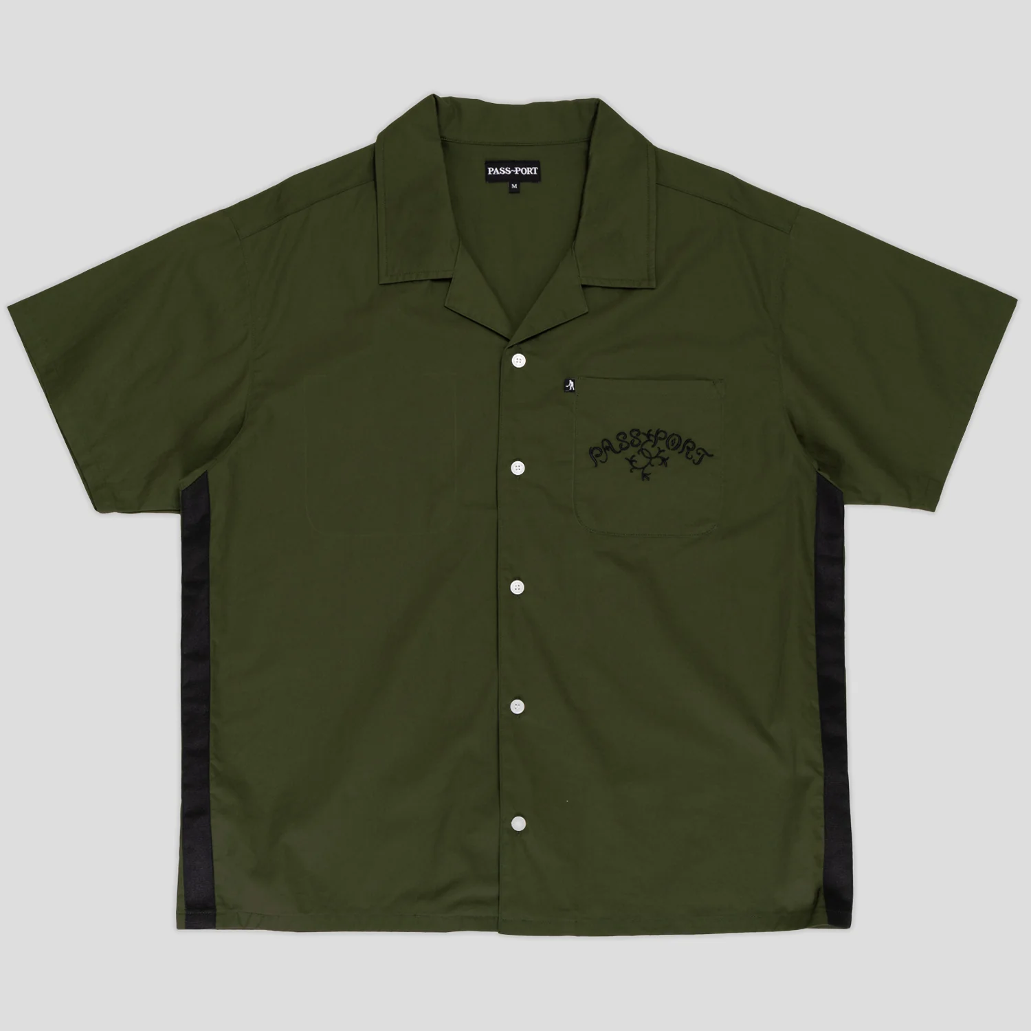 Pass~Port Arthur Leagues Shirt - Olive - Image 2