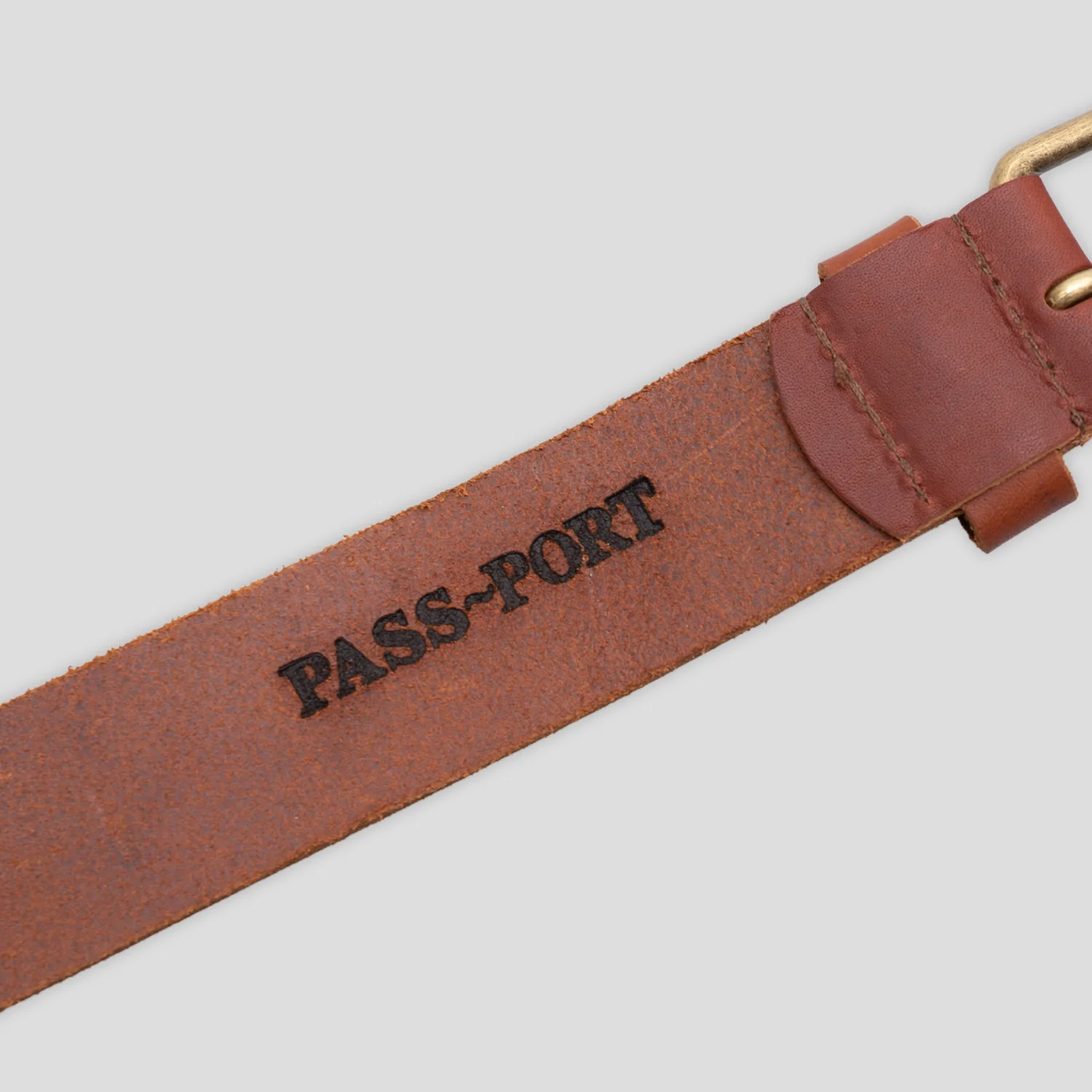 Pass~Port Australian Manufactured Belt - Brown - Image 2