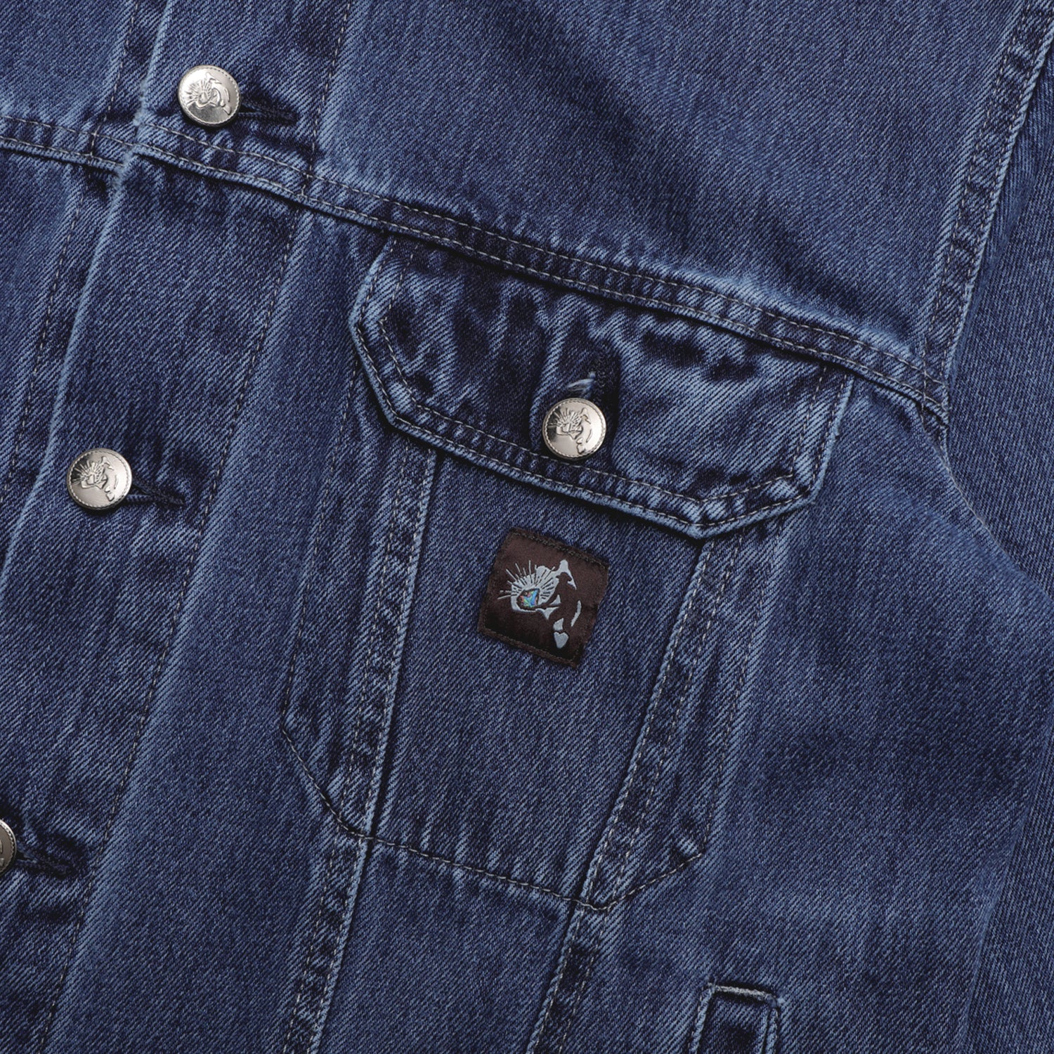 Pass~Port Australian Manufactured Denim Jacket - Dark Indigo - Image 3