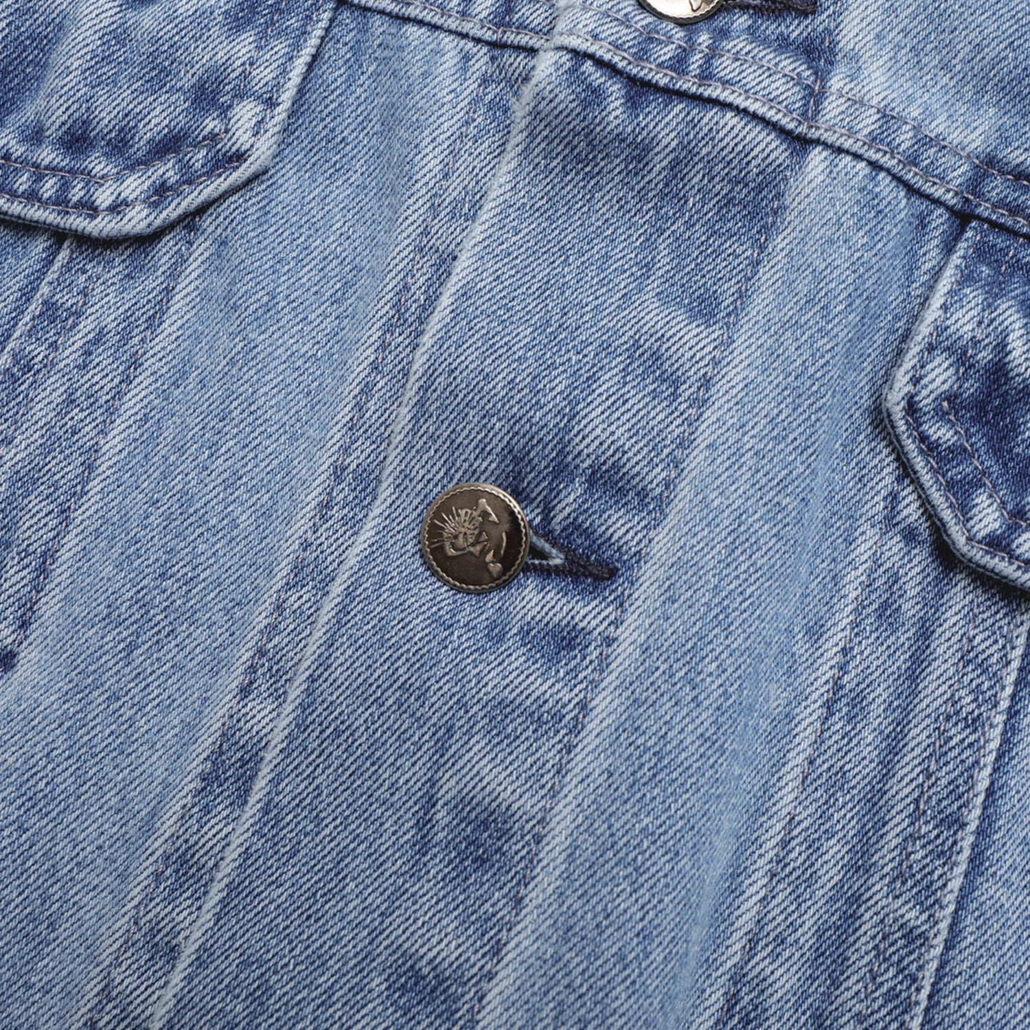 Pass~Port Australian Manufactured Denim Jacket - Light Indigo - Image 10