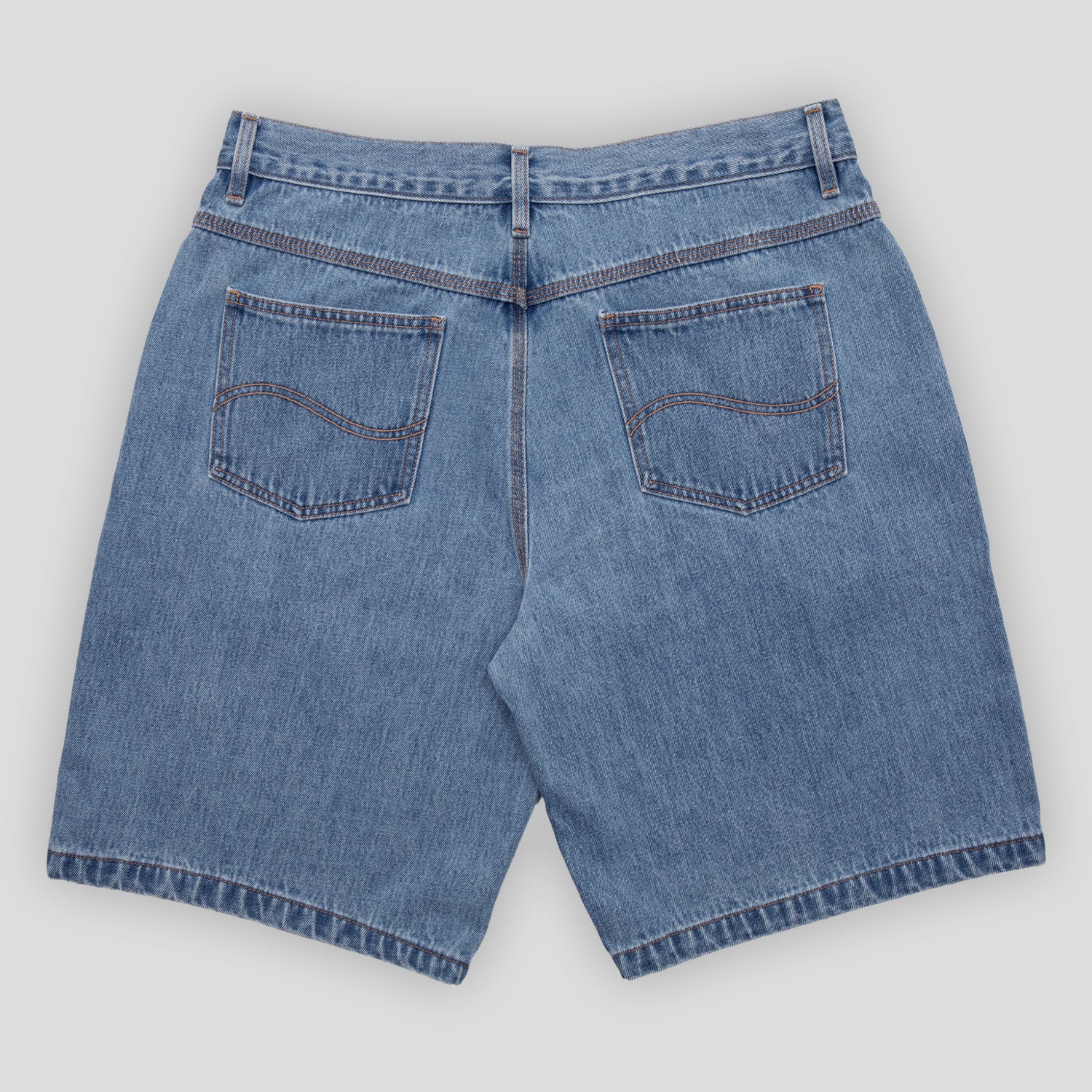Pass~Port Australian Manufactured Denim Short - Light Indigo - Image 10