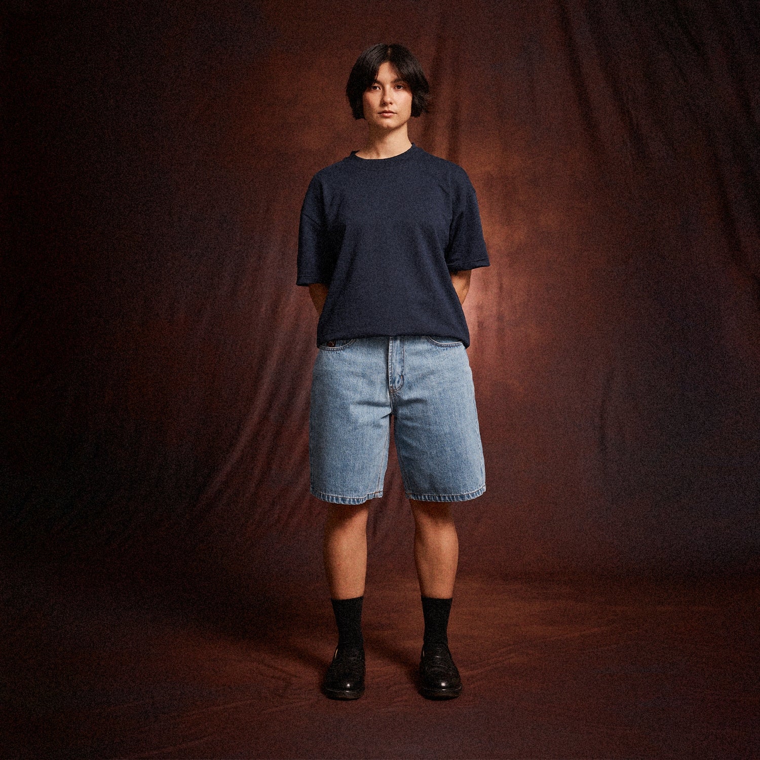 Pass~Port Australian Manufactured Denim Short - Light Indigo - Image 5