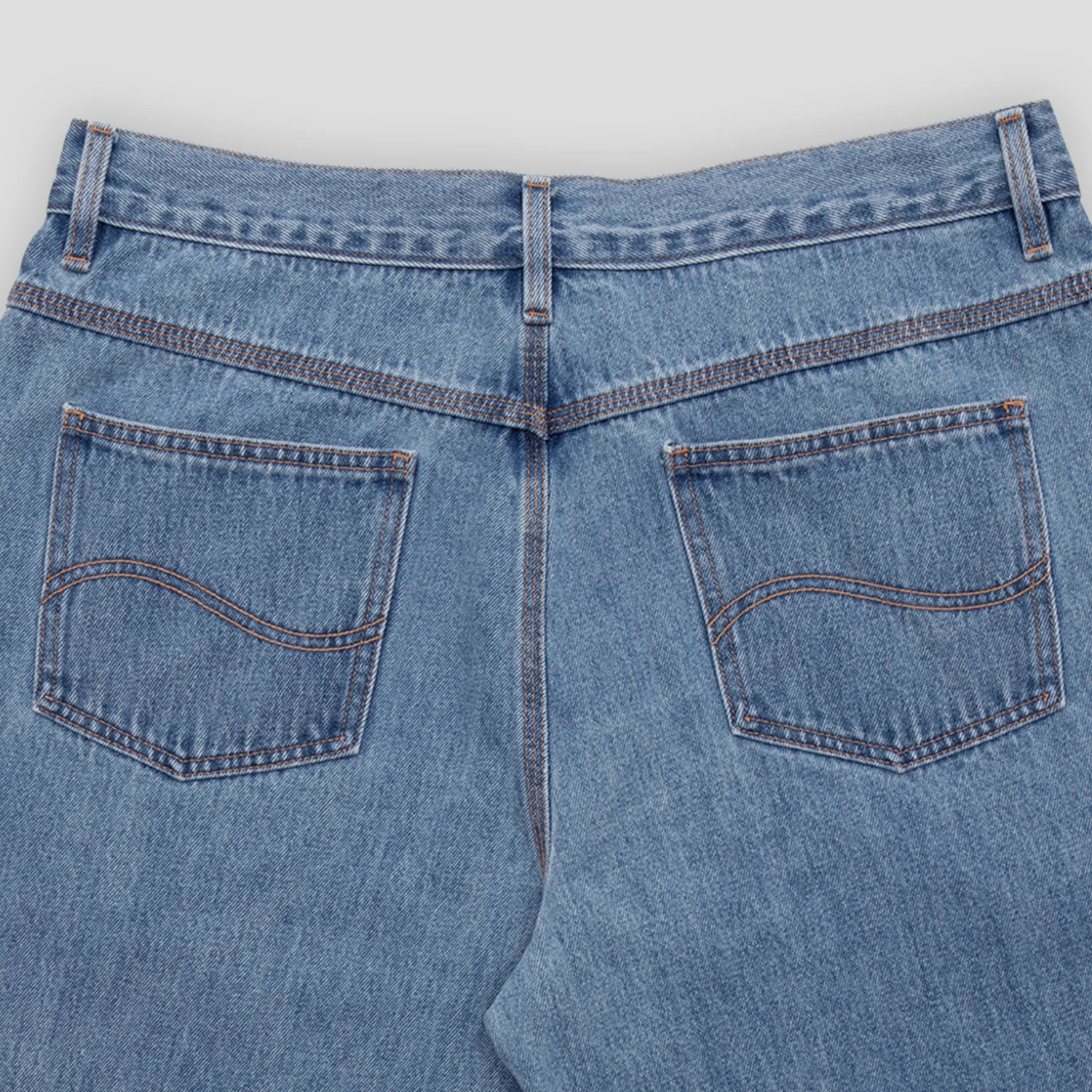 Pass~Port Australian Manufactured Denim Short - Light Indigo - Image 9