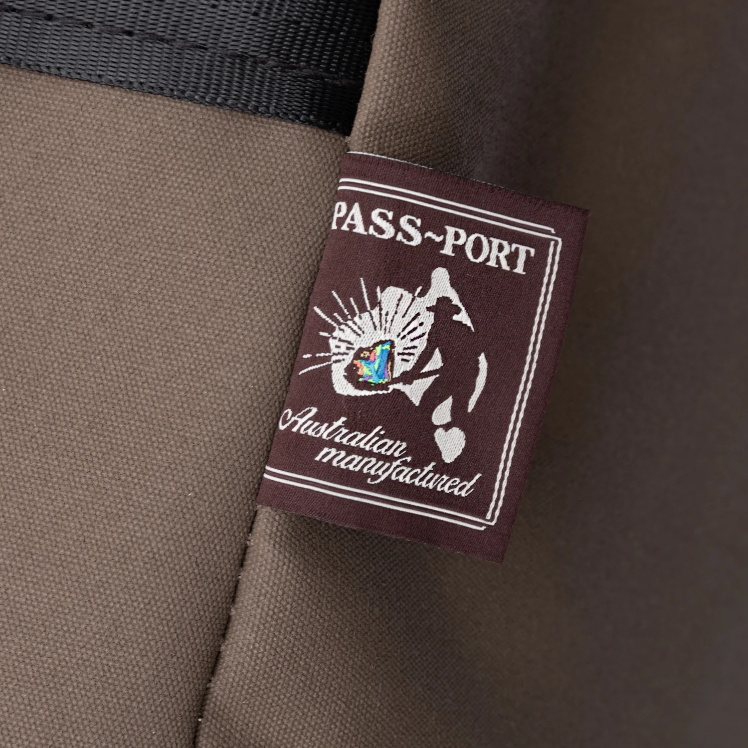 Pass~Port Australian Manufactured Duffle Bag - Brown - Image 5