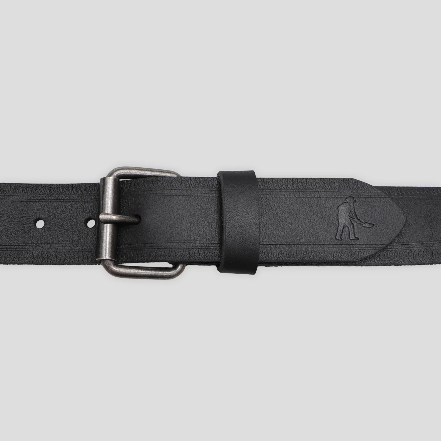 Pass~Port Australian Manufactured Embossed Belt - Black - Image 2