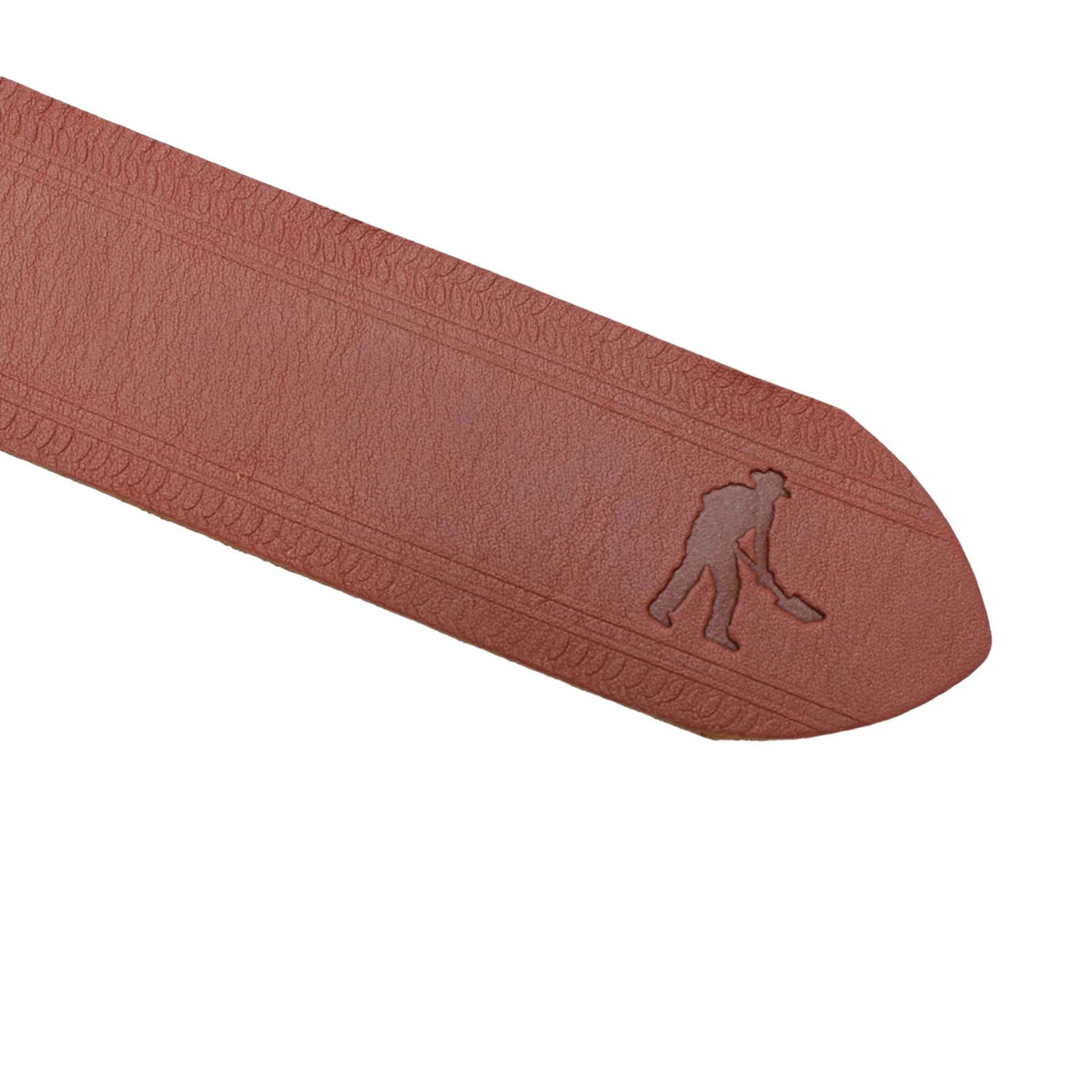 Pass~Port Australian Manufactured Embossed Belt - Brown - Image 7