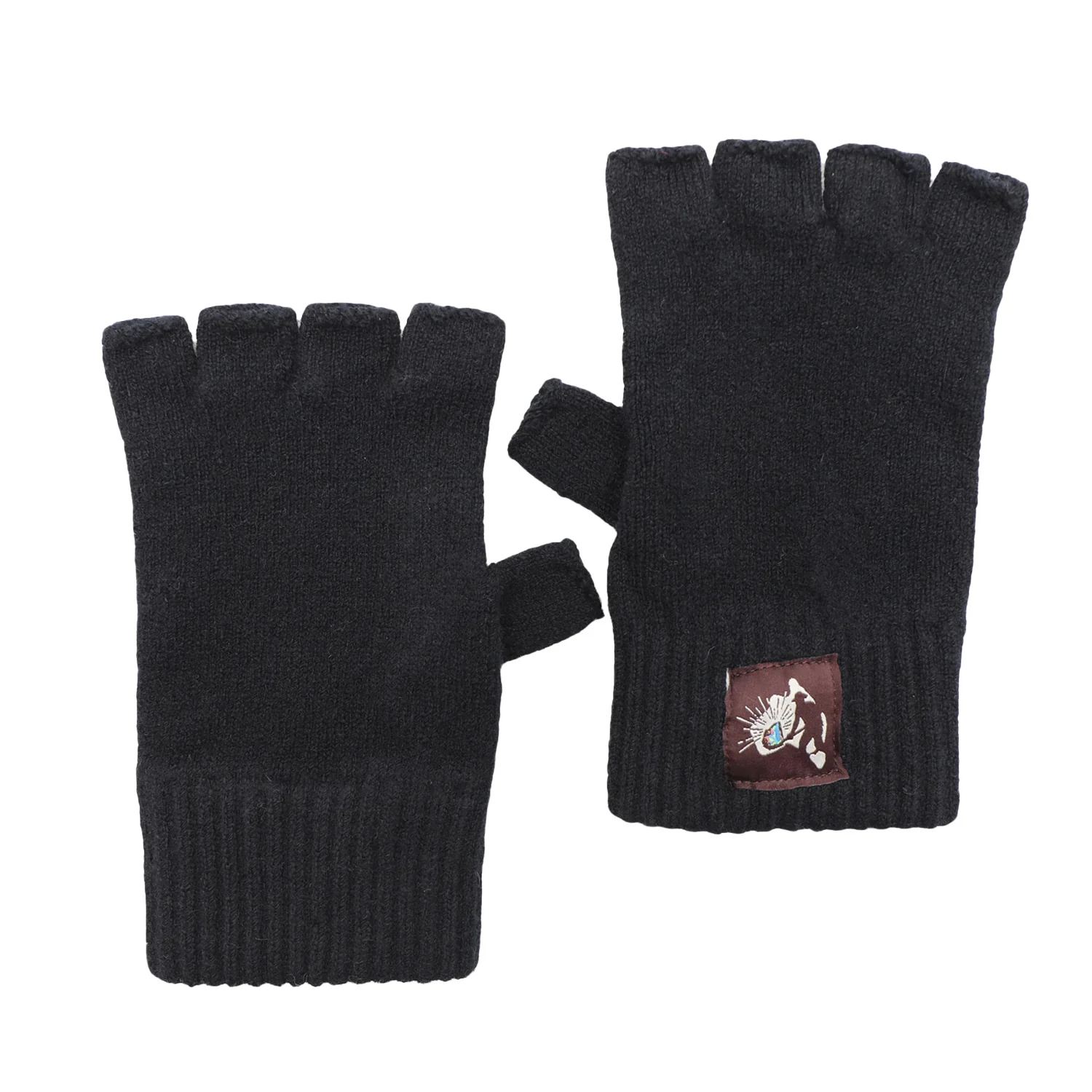 Pass~Port Australian Manufactured Fingerless Gloves - Black - Image 2