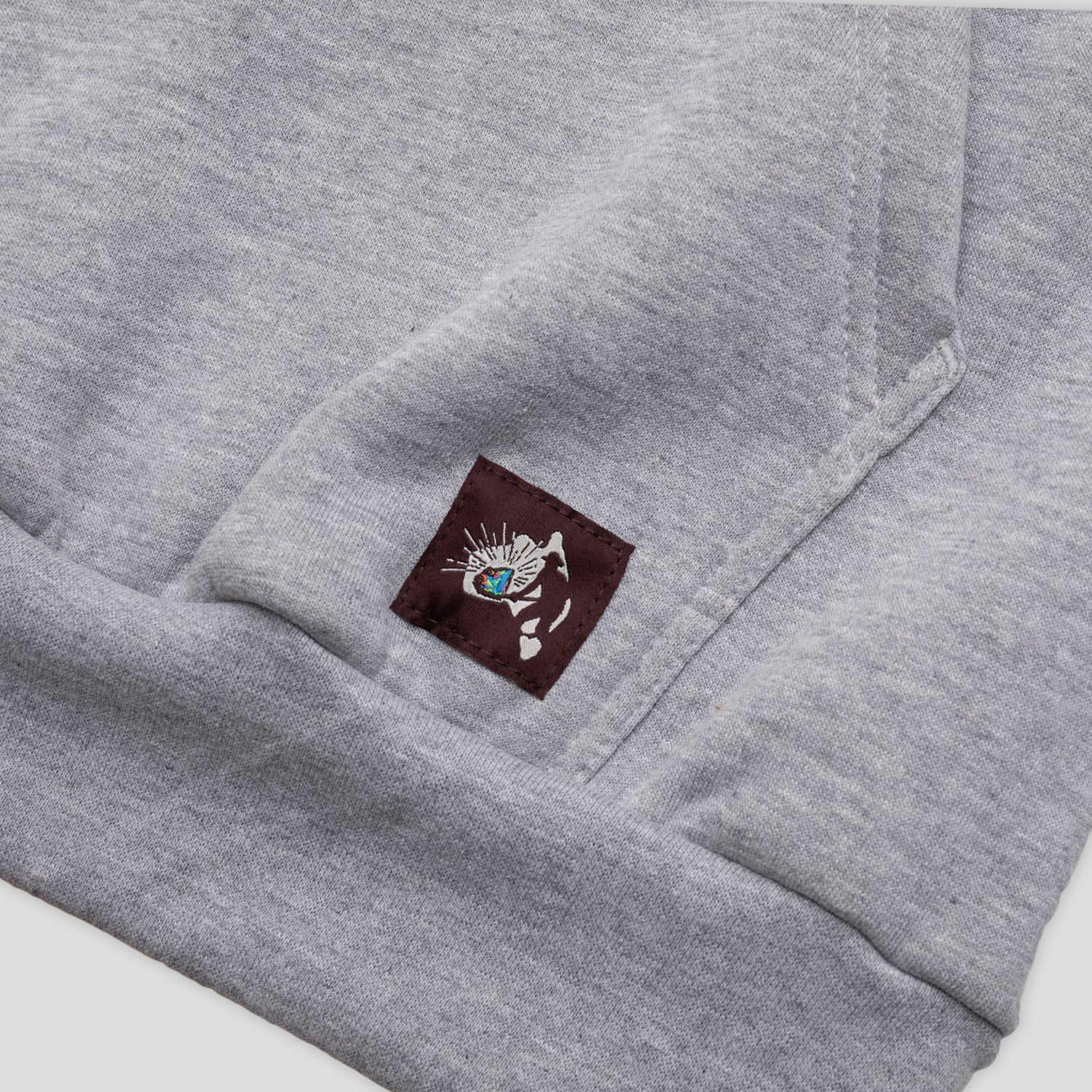 Pass~Port Australian Manufactured Hoodie - Ash - Image 3