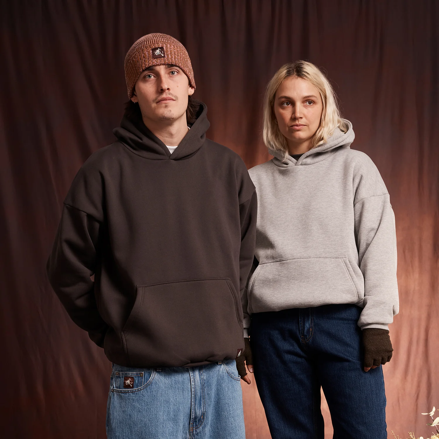 Pass~Port Australian Manufactured Hoodie - Ash - Image 4
