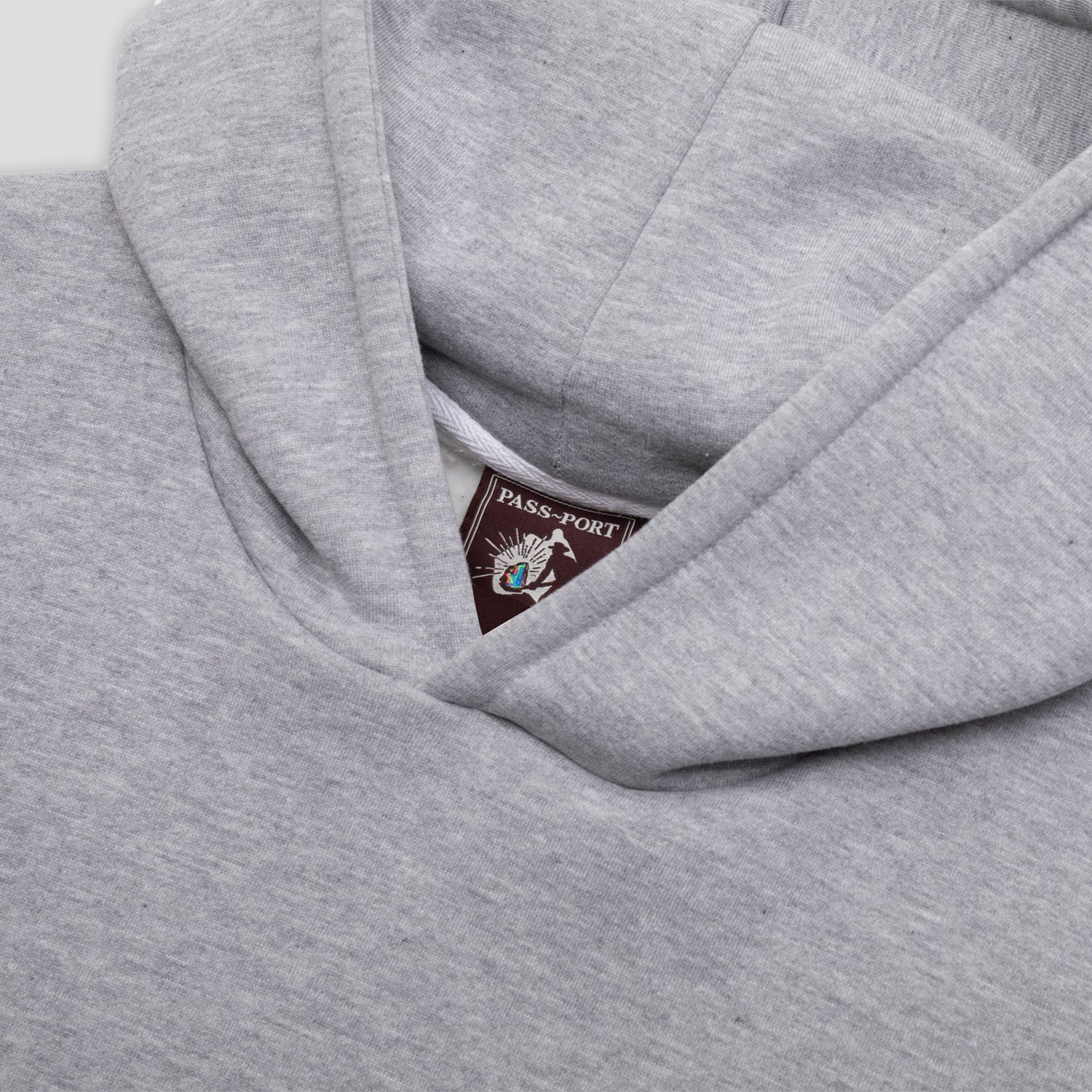 Pass~Port Australian Manufactured Hoodie - Ash - Image 5