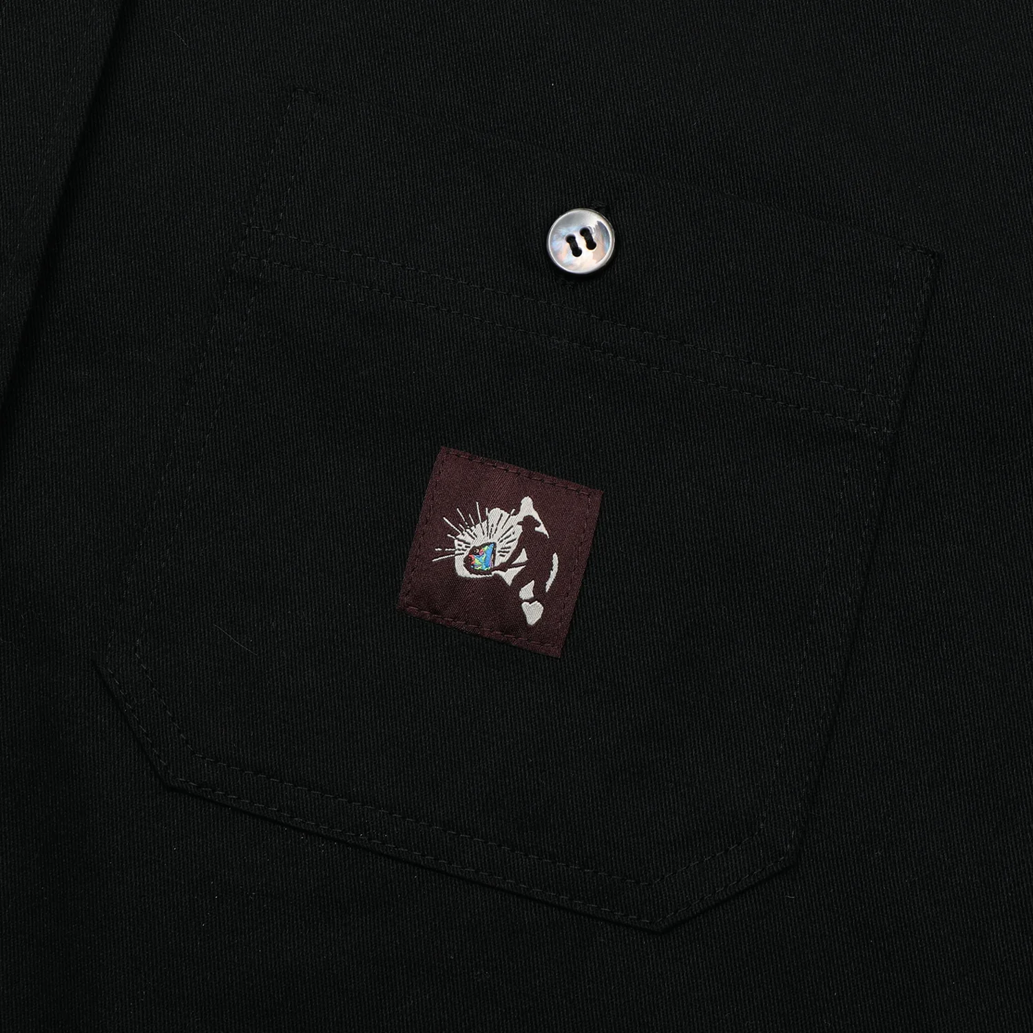 Pass~Port Australian Manufactured Short Sleeve Work Shirt - Black - Image 5