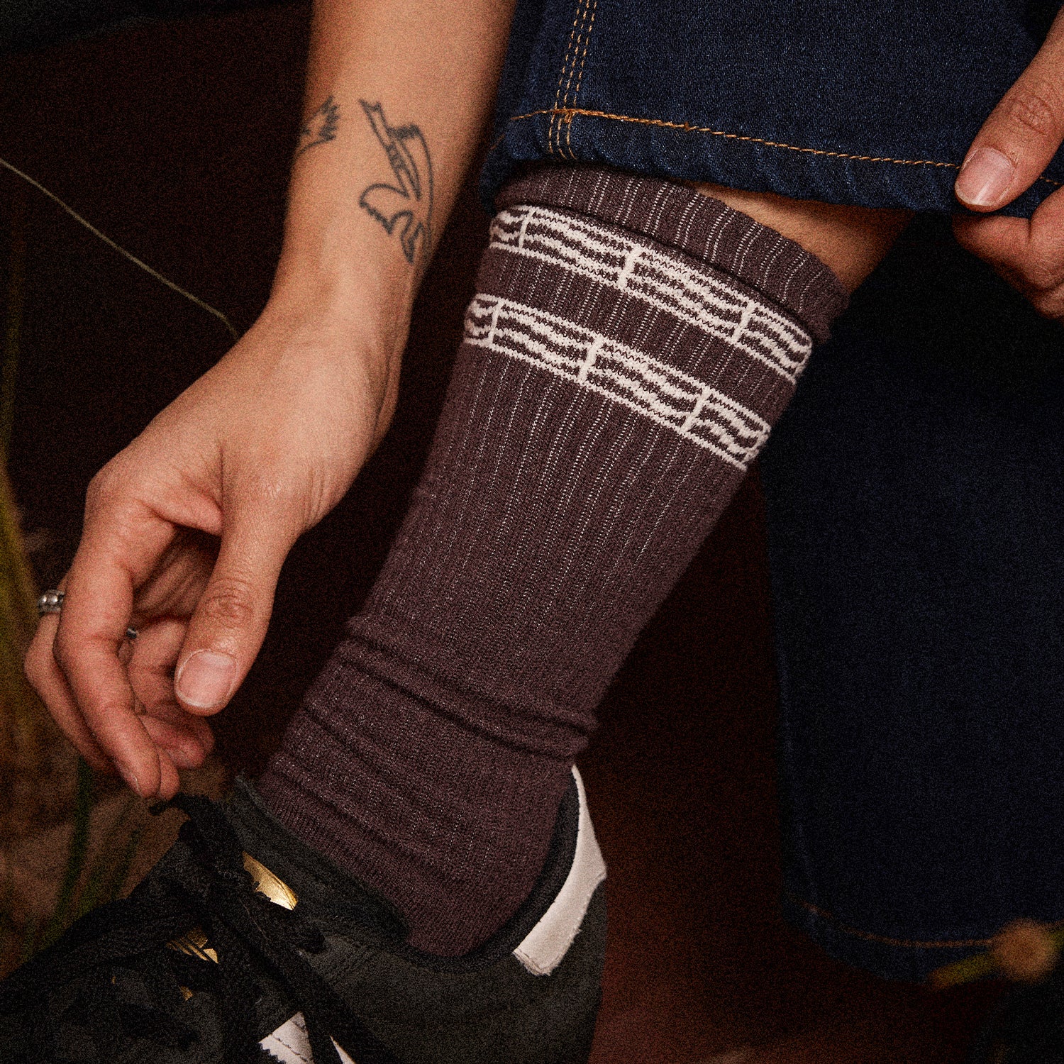 Pass~Port Australian Manufactured Socks - Brown / Natural - Image 6