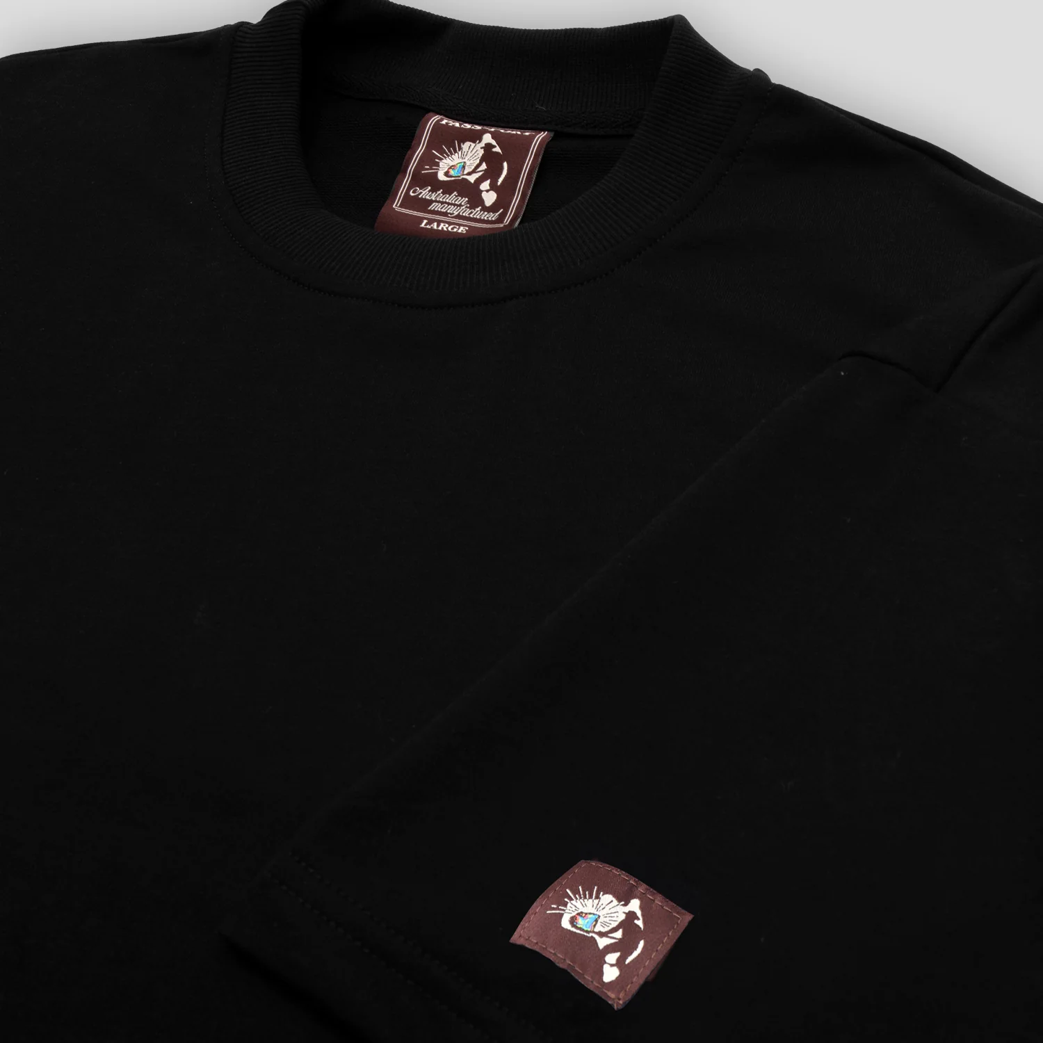 Pass~Port Australian Manufactured Tee - Black - Image 3