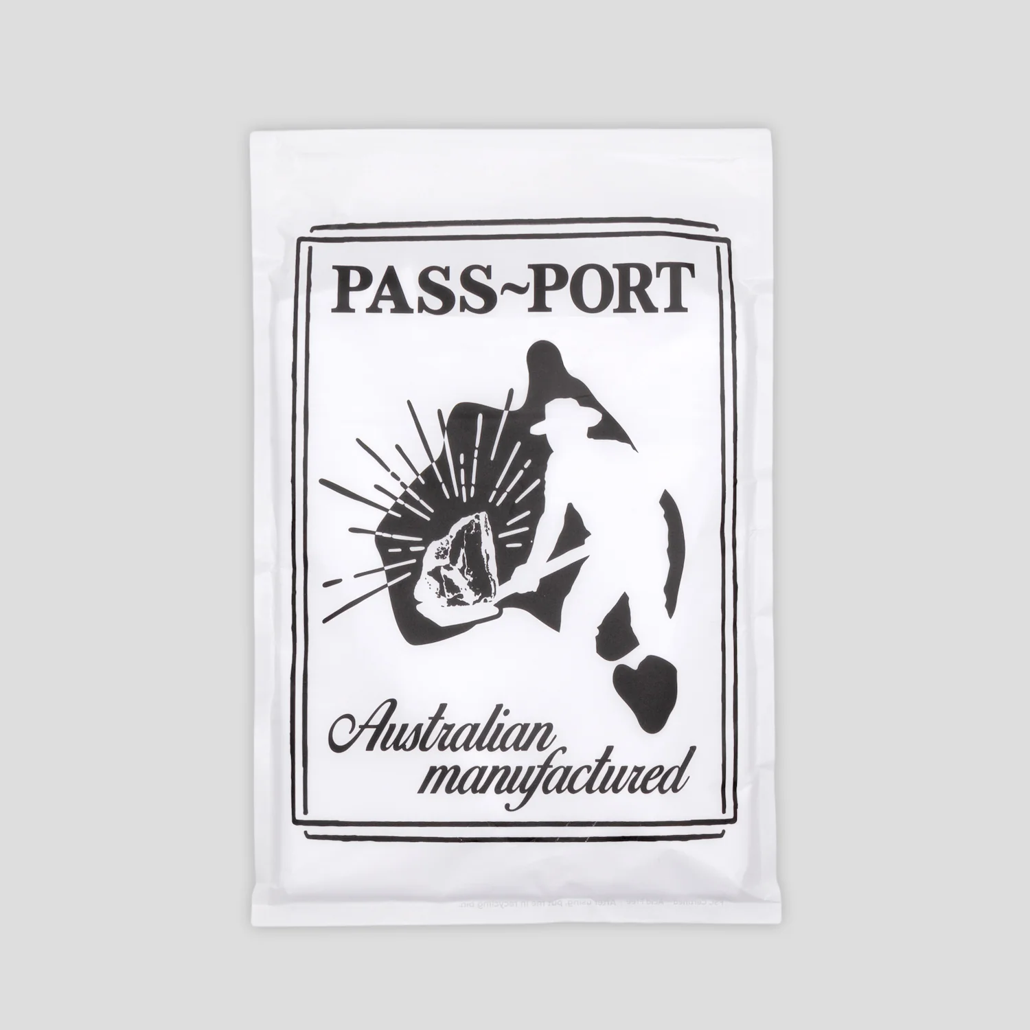 Pass~Port Australian Manufactured Tee - Vintage Black - Image 4