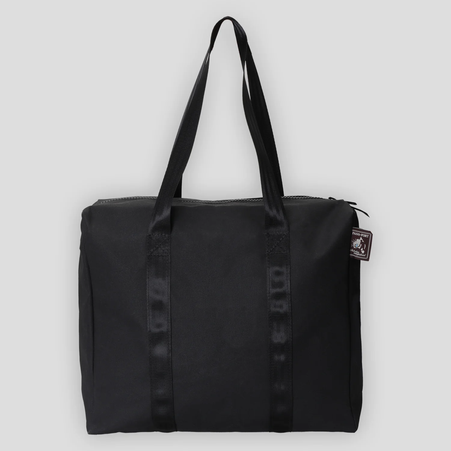 Pass~Port Australian Manufactured Travel Tote Bag - Black