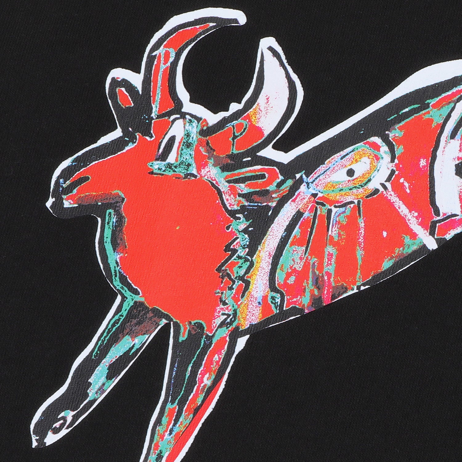 Pass~Port Bull Tee - Black - Image 3