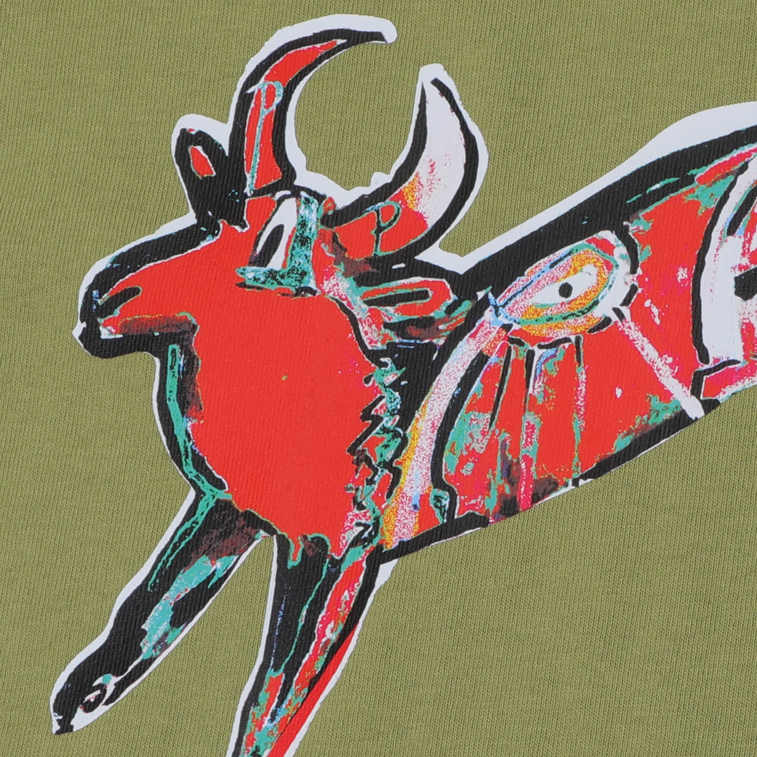 Pass~Port Bull Tee - Pistachio - Image 3