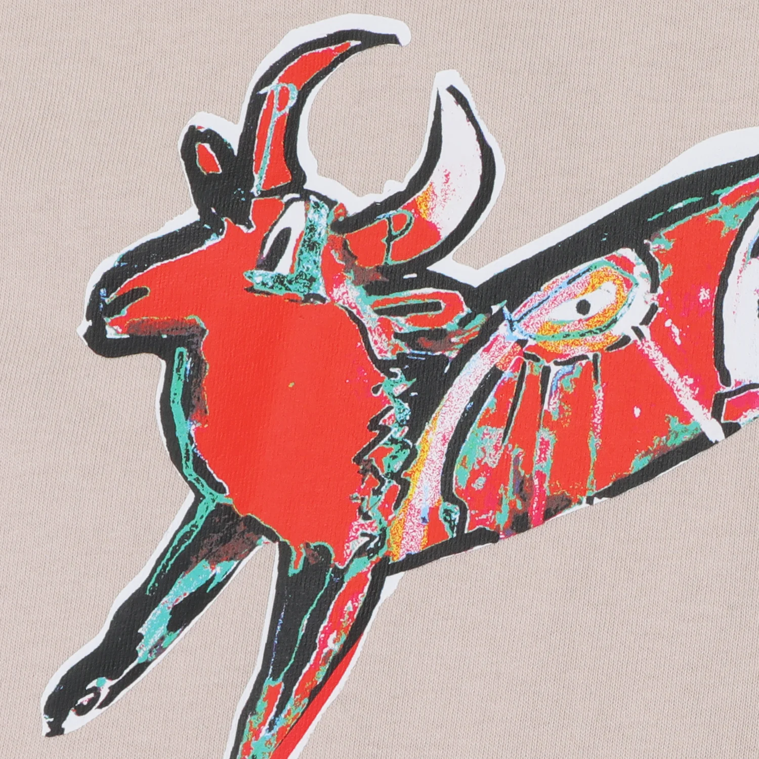 Pass~Port Bull Tee - Stone - Image 3