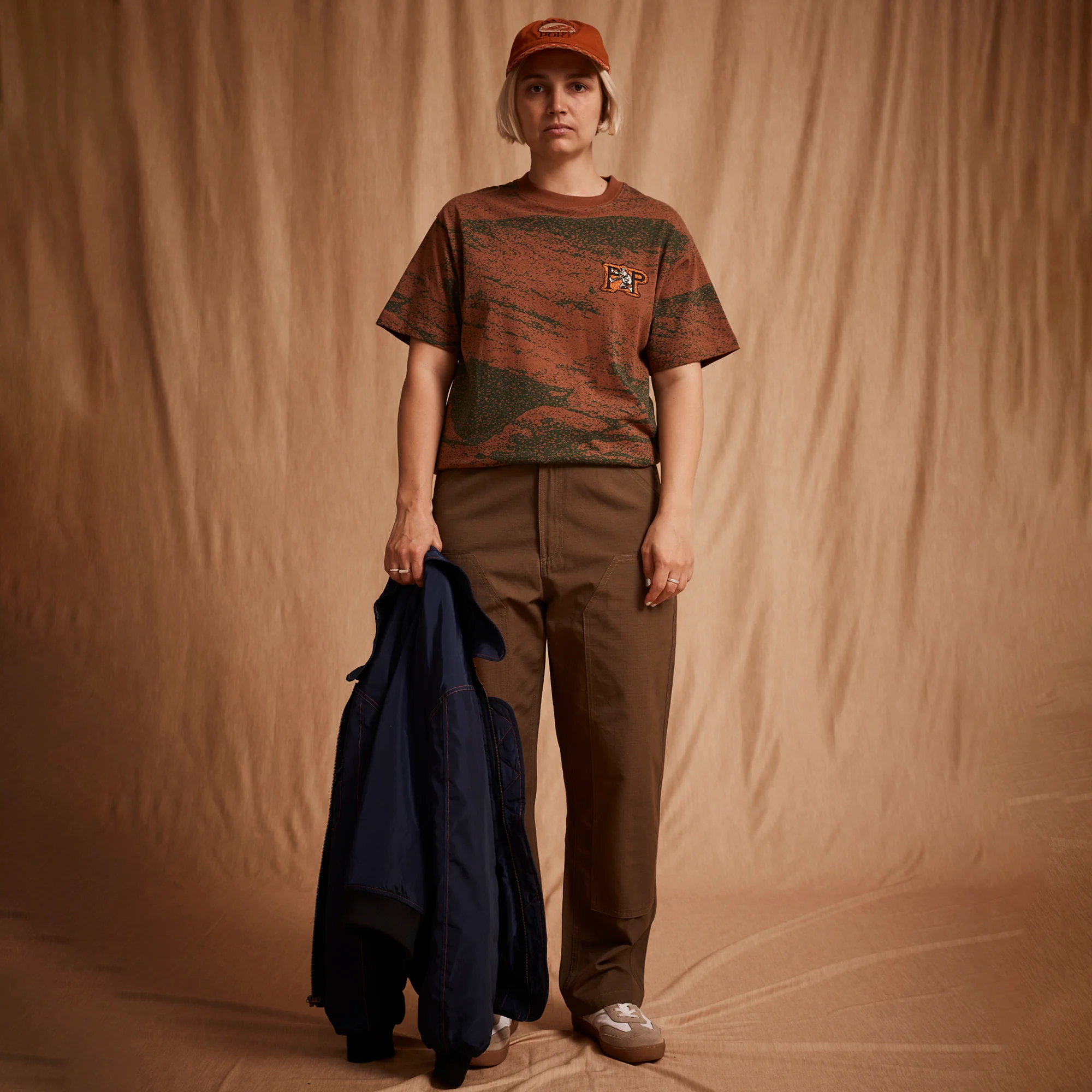 Pass~Port Cave~in Tee - Choc - Image 2