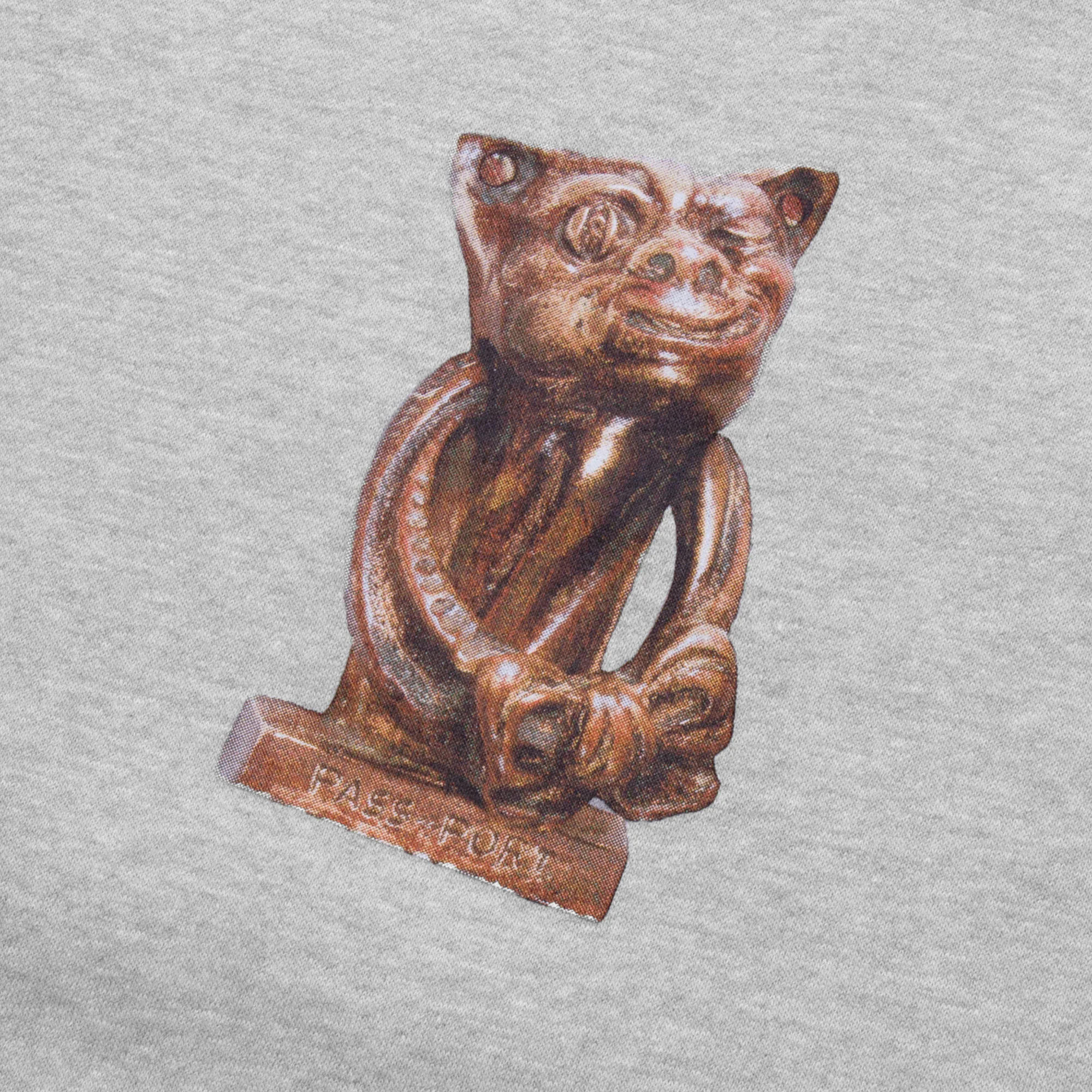 PASS~PORT "CHESHIRE" SWEATER ASH HEATHER - Image 2