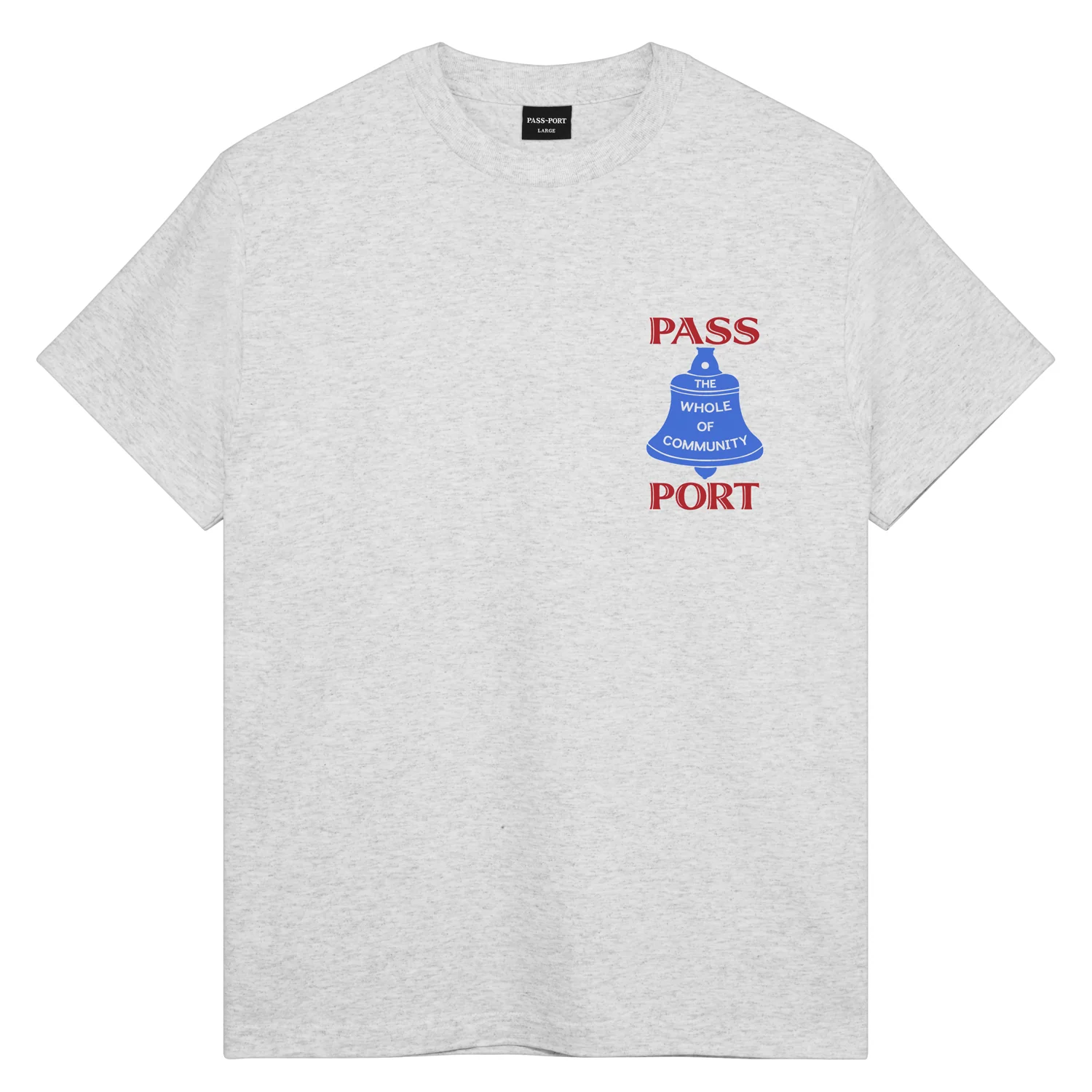 Pass~Port Communal Bell Tee - Ash