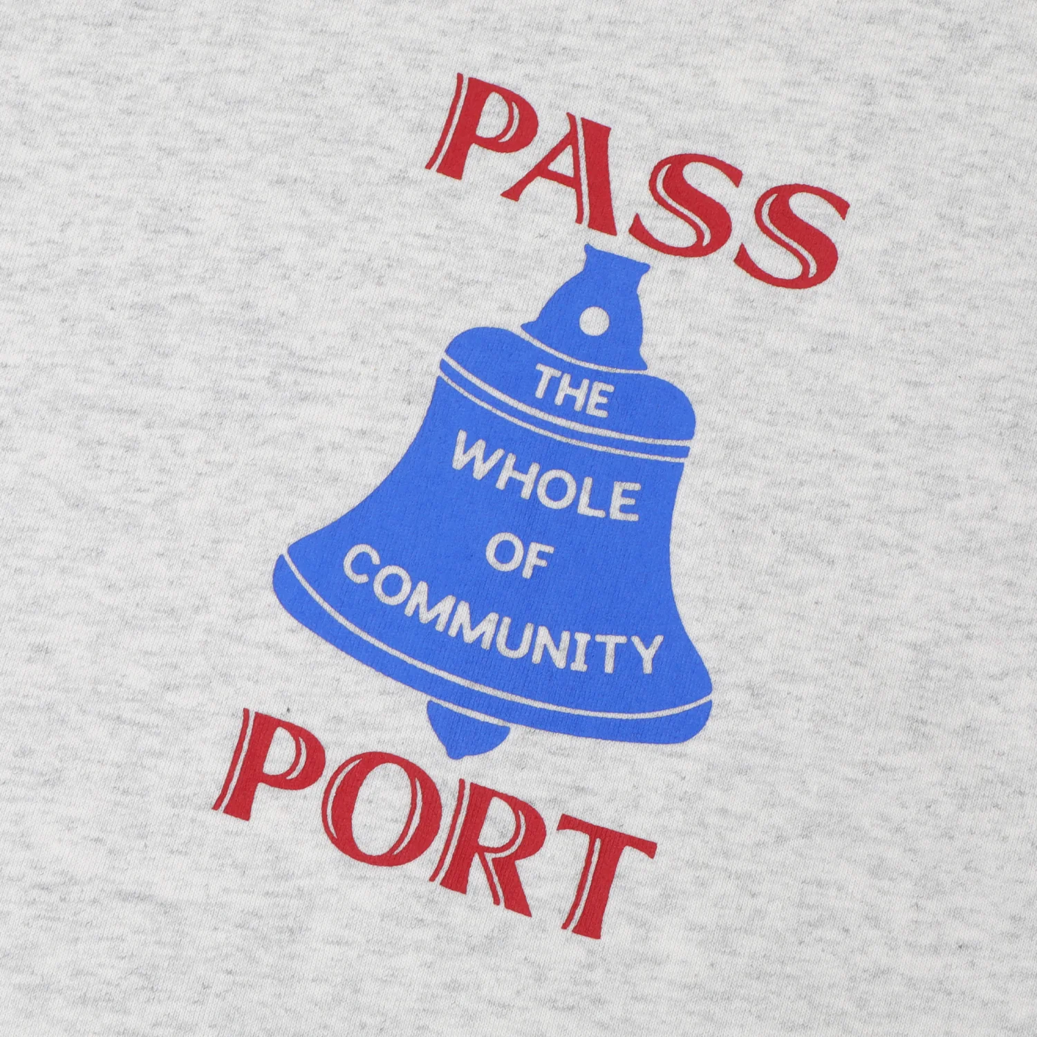 Pass~Port Communal Bell Tee - Ash - Image 3