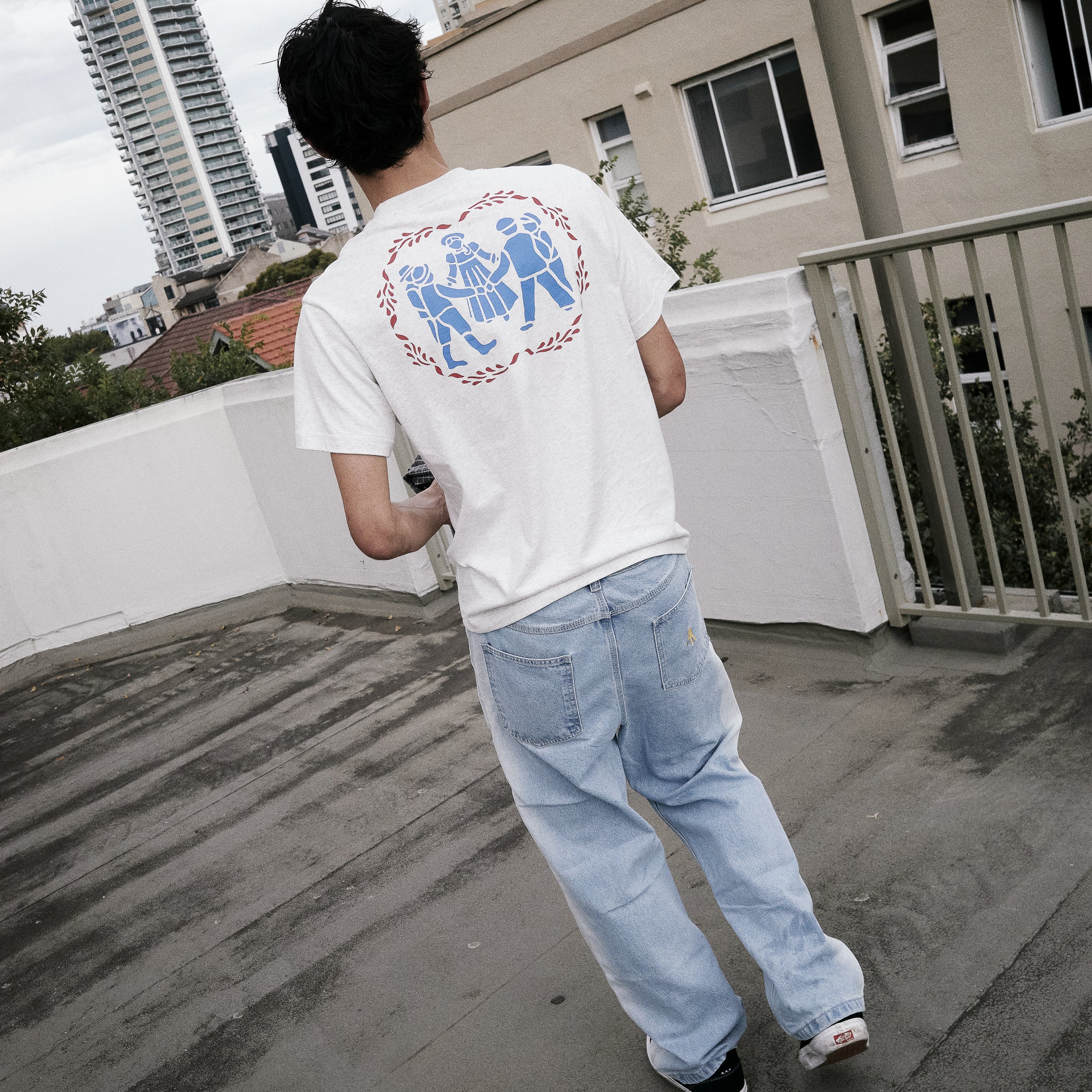 Pass~Port Communal Bell Tee - Ash - Image 6