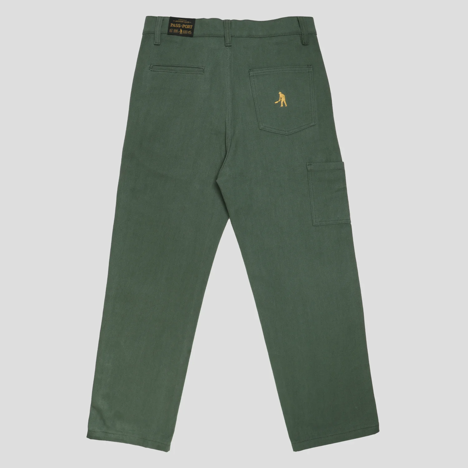 Pass~Port Diggers Club Pant - Tonal Olive - Image 3