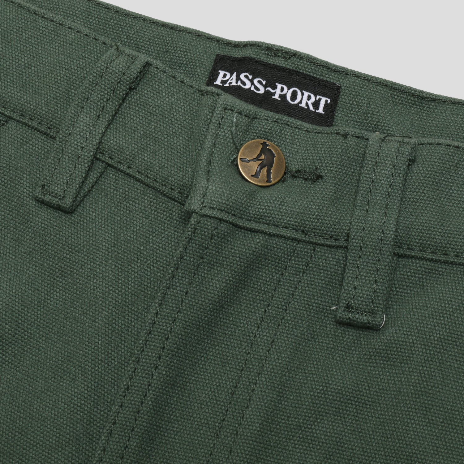 Pass~Port Diggers Club Pant - Tonal Olive - Image 4