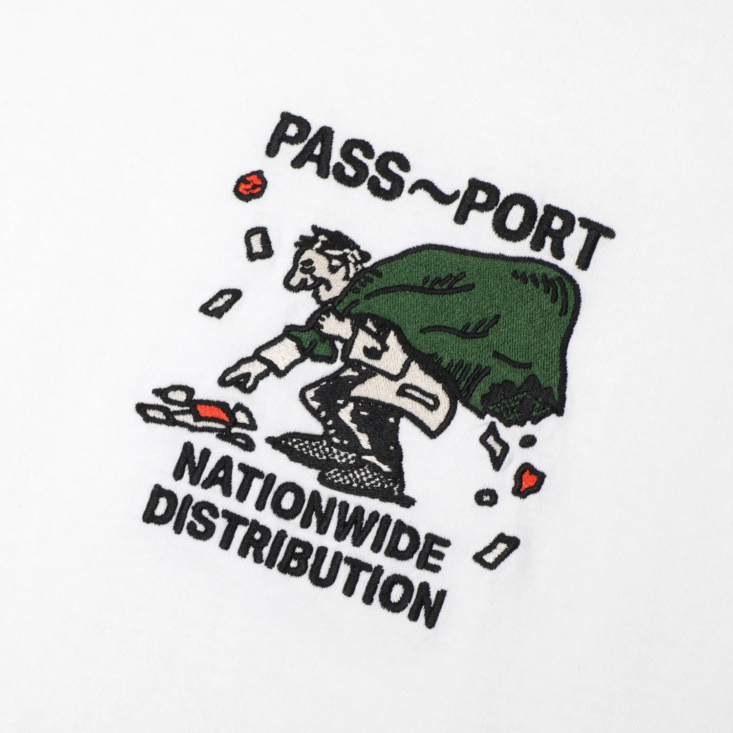Pass~Port Distribution Tee - White - Image 2