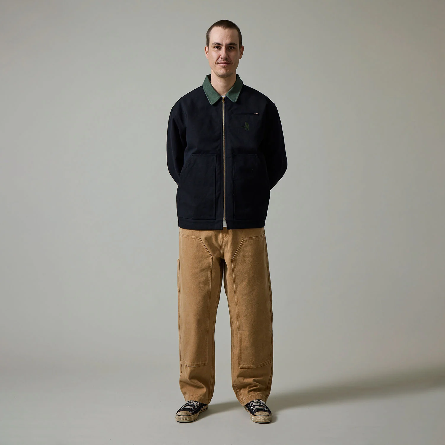 Pass~Port Double Knee Diggers Club Pant - Caramel - Image 4