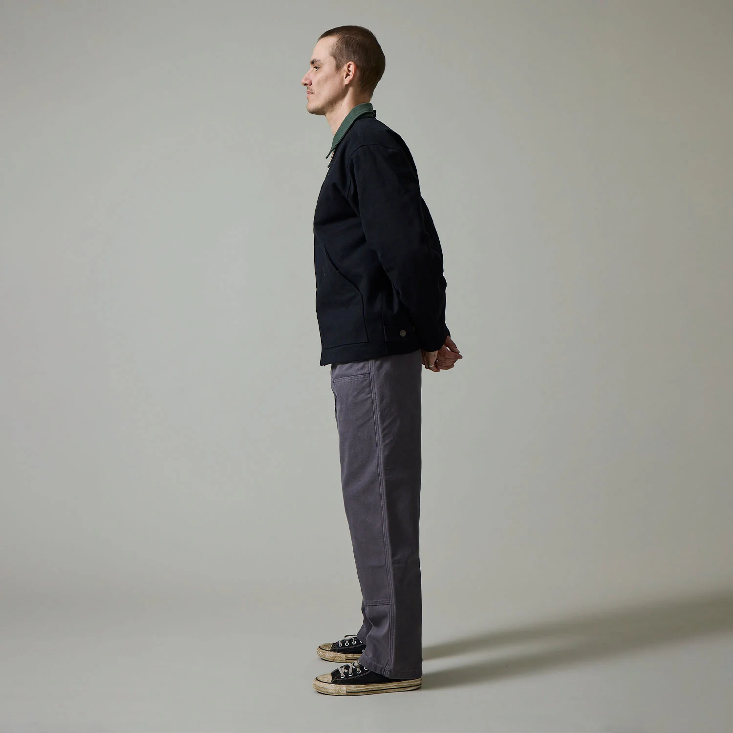 Pass~Port Double Knee Diggers Club Pant - Charcoal - Image 5
