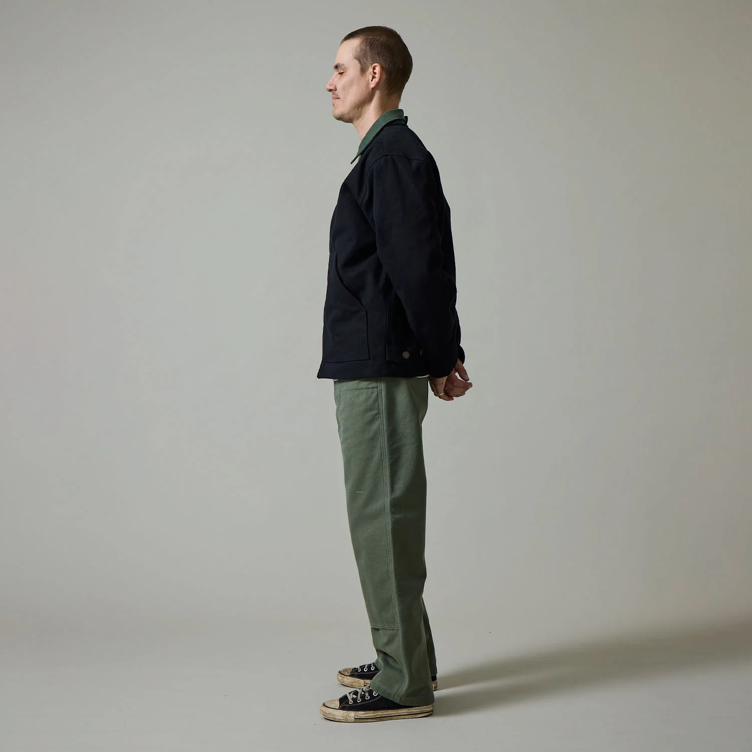 Pass~Port Double Knee Diggers Club Pant - Moss - Image 5