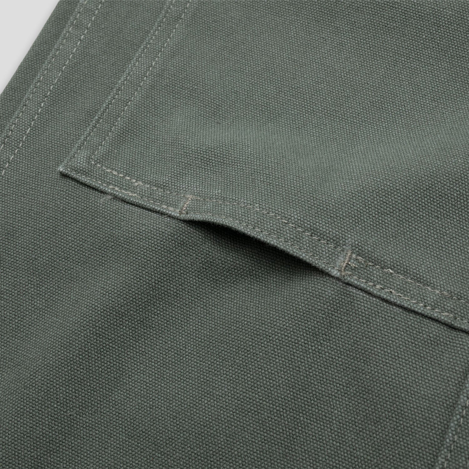 Pass~Port Double Knee Diggers Club Pant - Washed Forest Green - Image 10